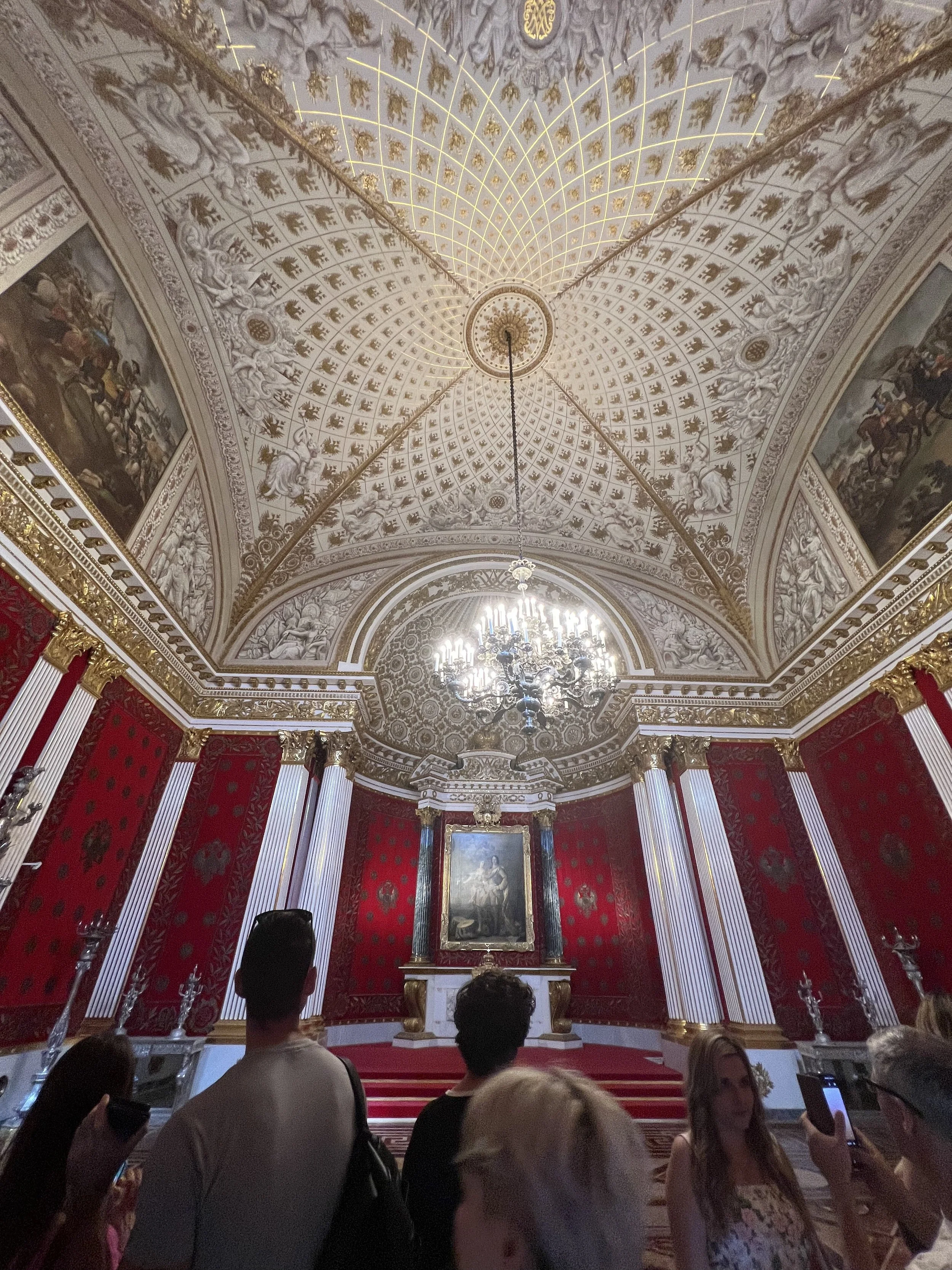 Hermitage, Saint Petersburg, Russia. Going there in the summer? Good luck