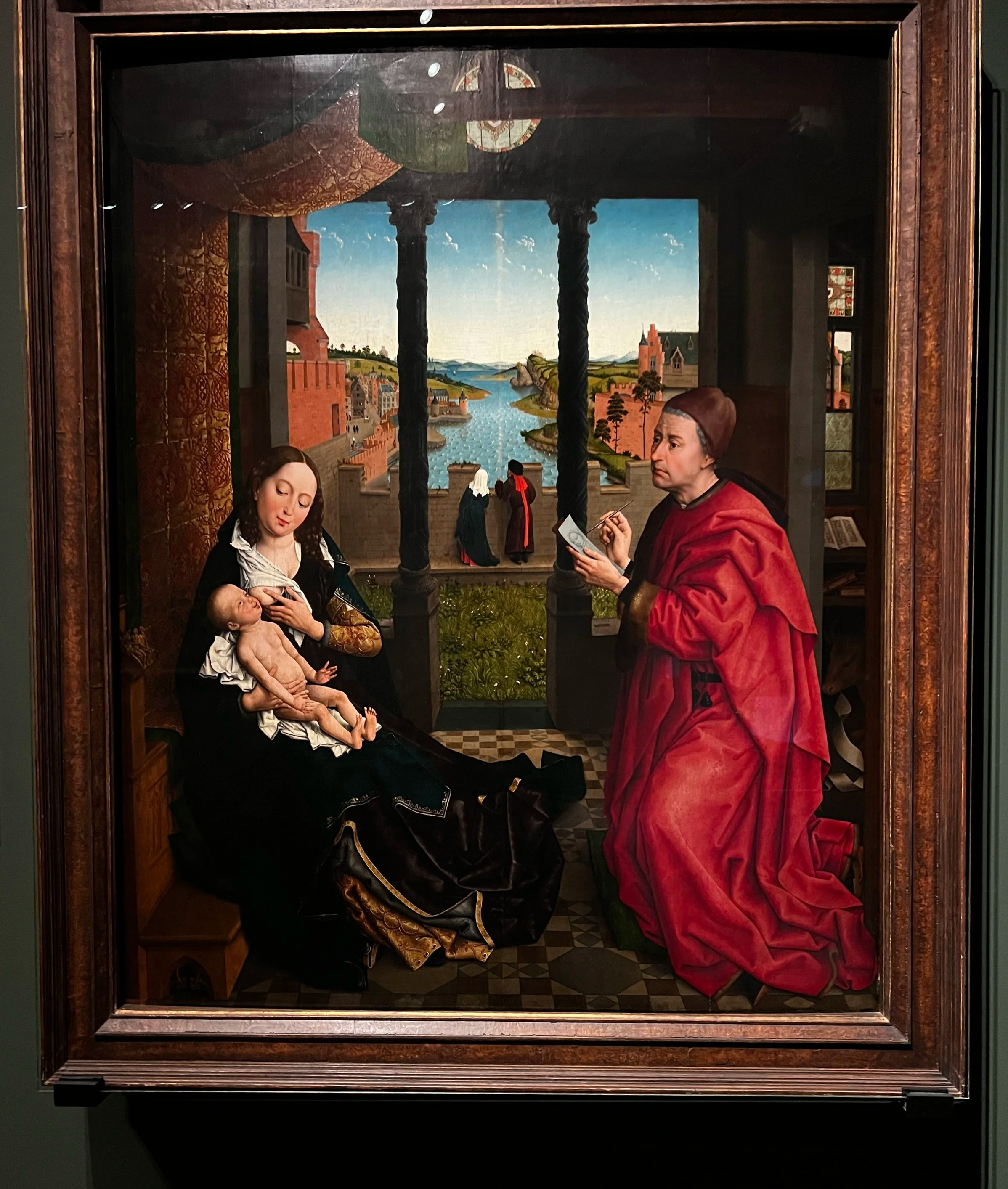 Saint Luke Drawing the Virgin