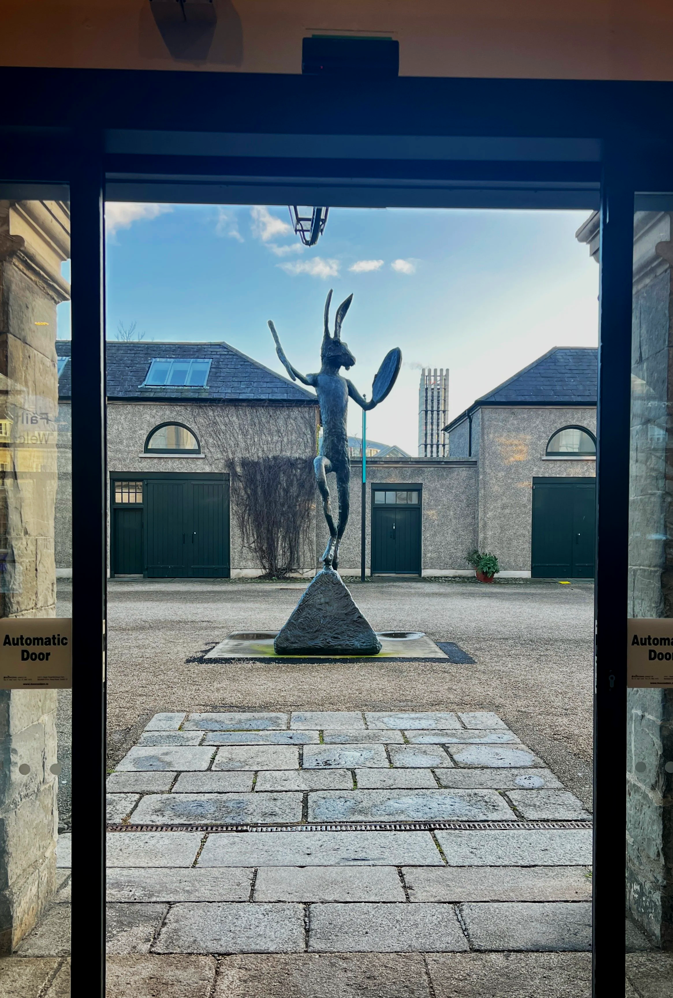 IMMA's inner courtyard