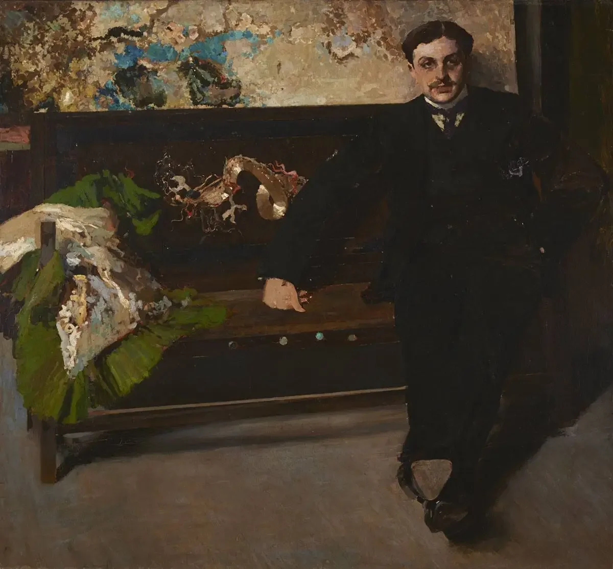 “Portrait of Mr. Juan Carlos Muñoz, 1899” by Carlos Federico Saez