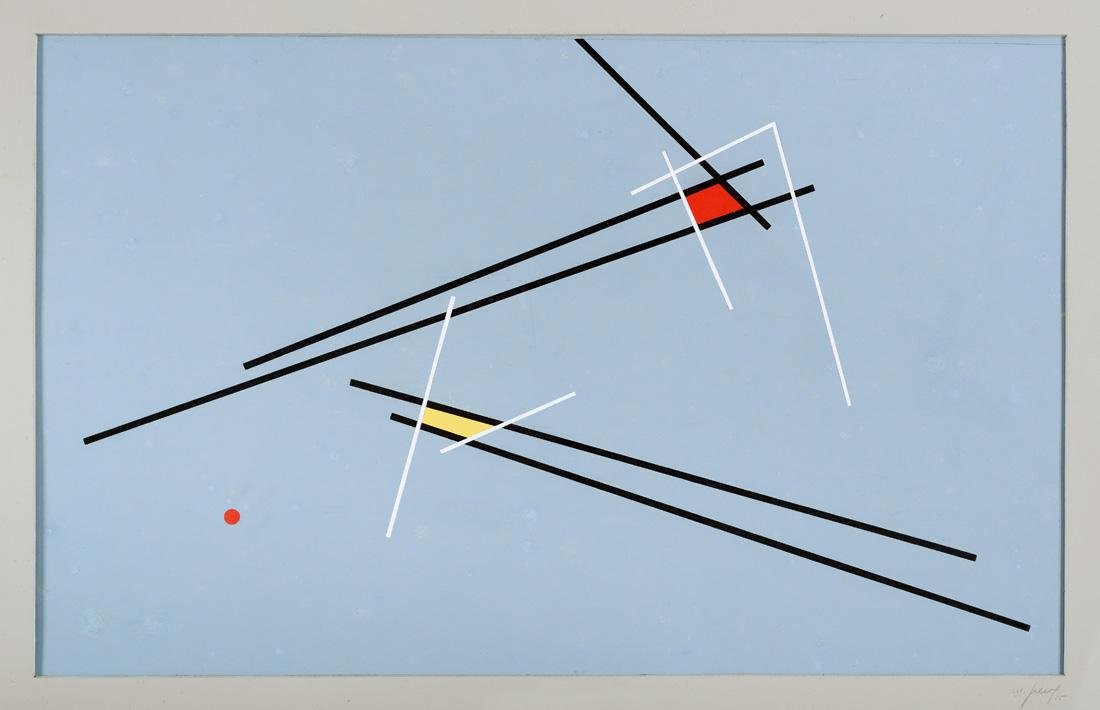 Composition Artist: María Freire (1917–2015) Medium: Gouache on cardstock