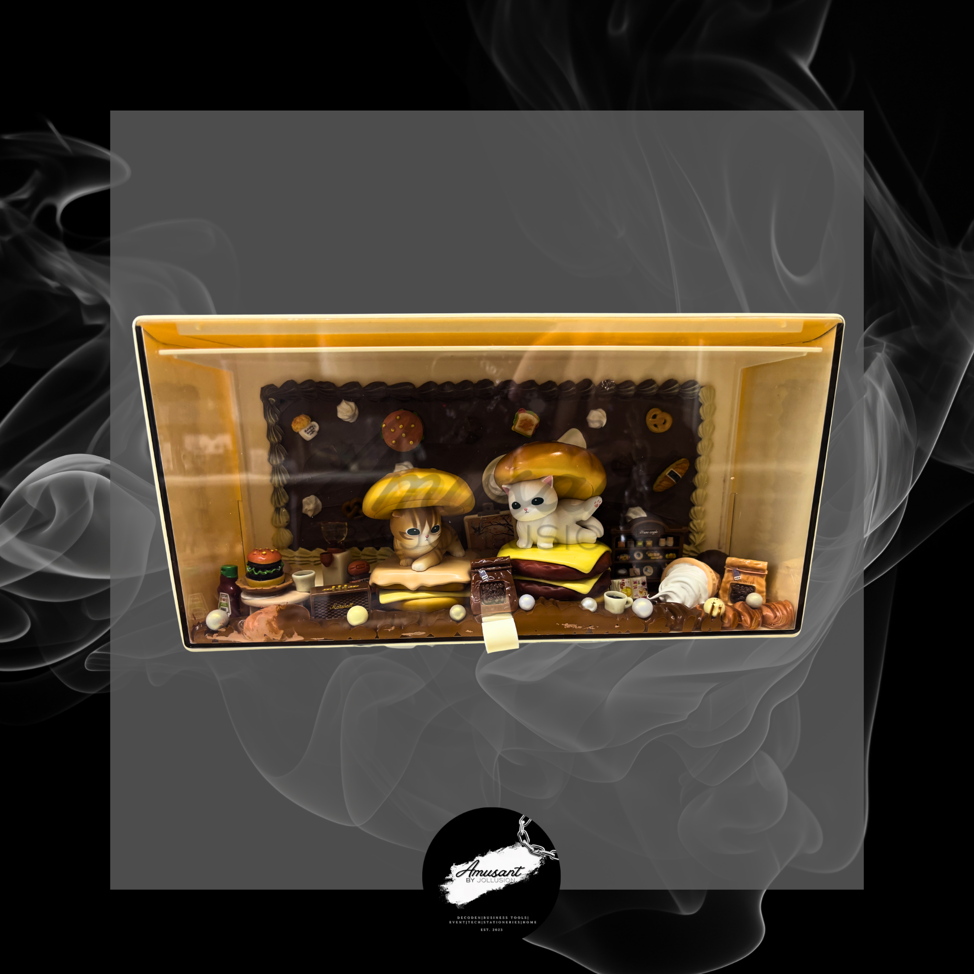 Stackable drawers (with figurine(s))