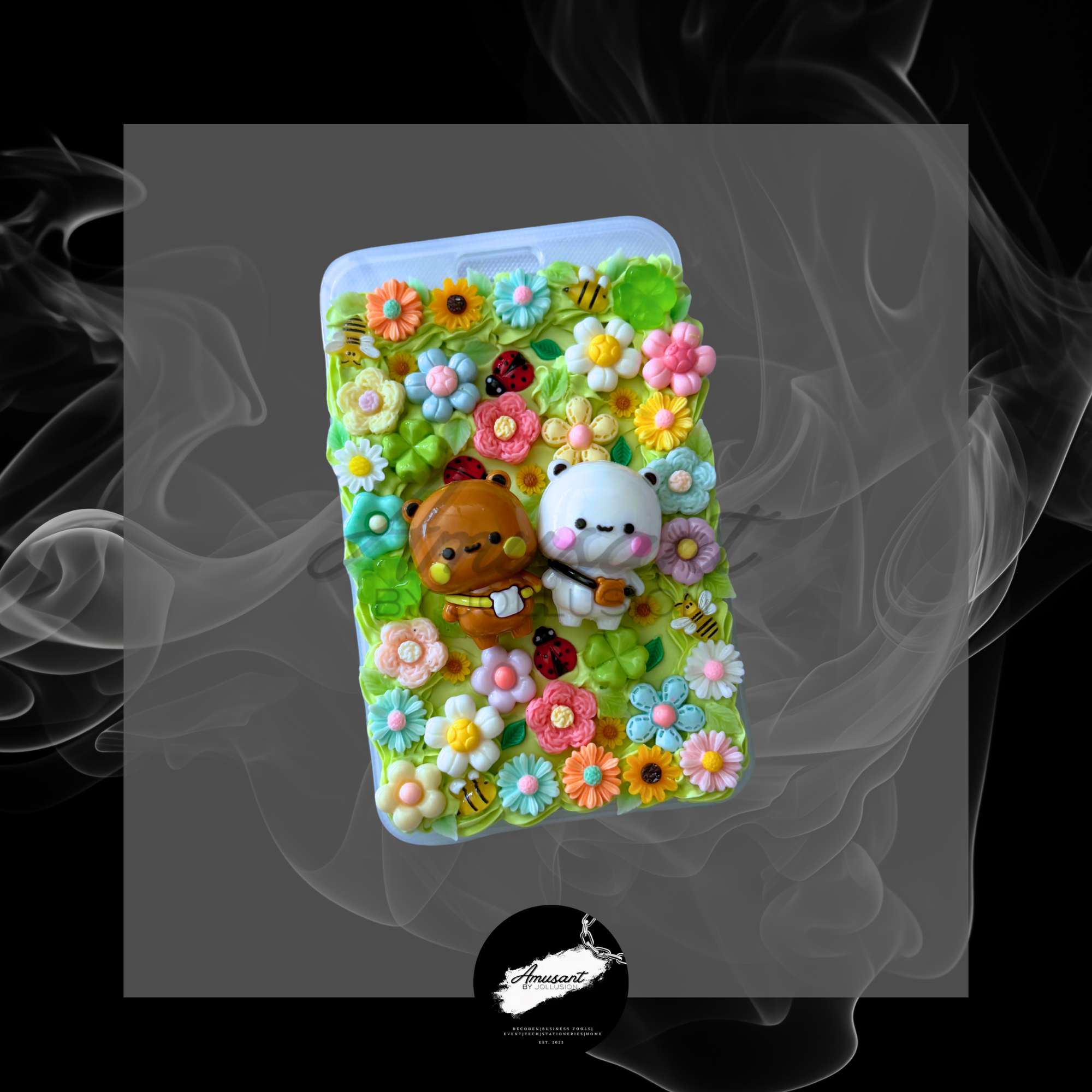 Plastic cardholder