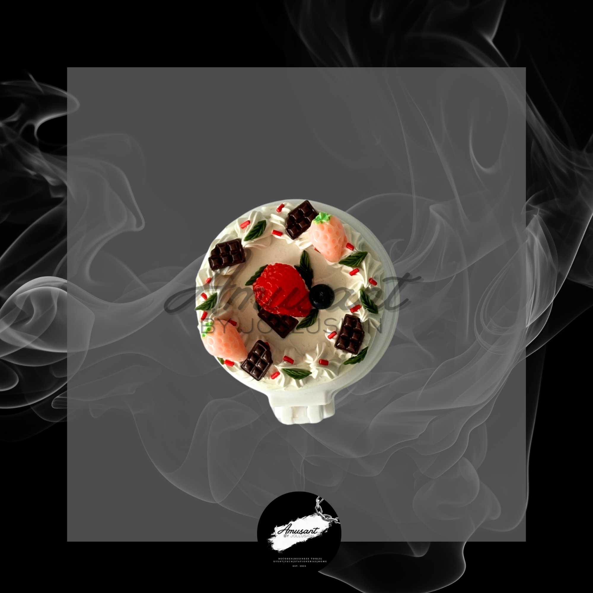 Foldable comb with mirror