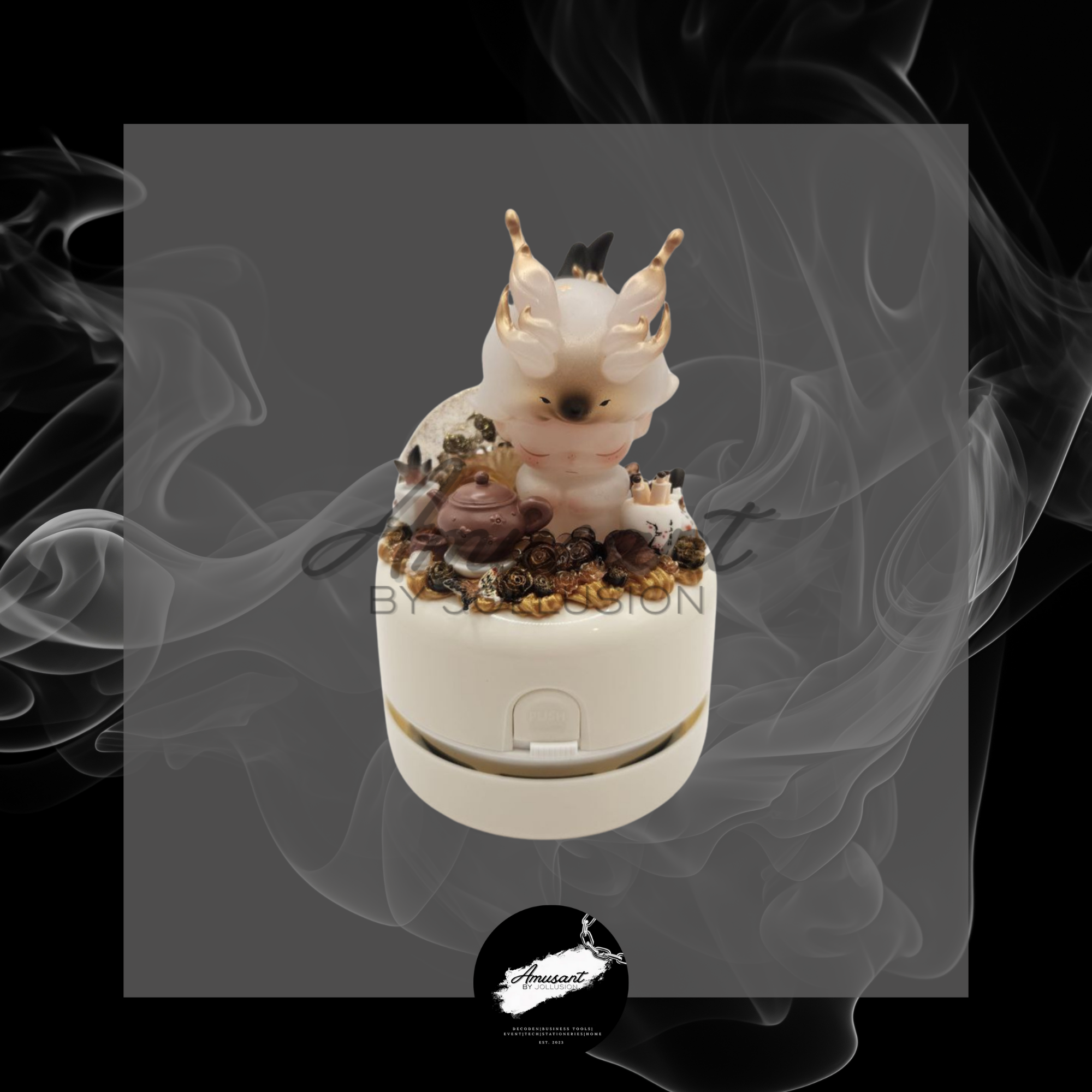 Desktop vacuum cleaner