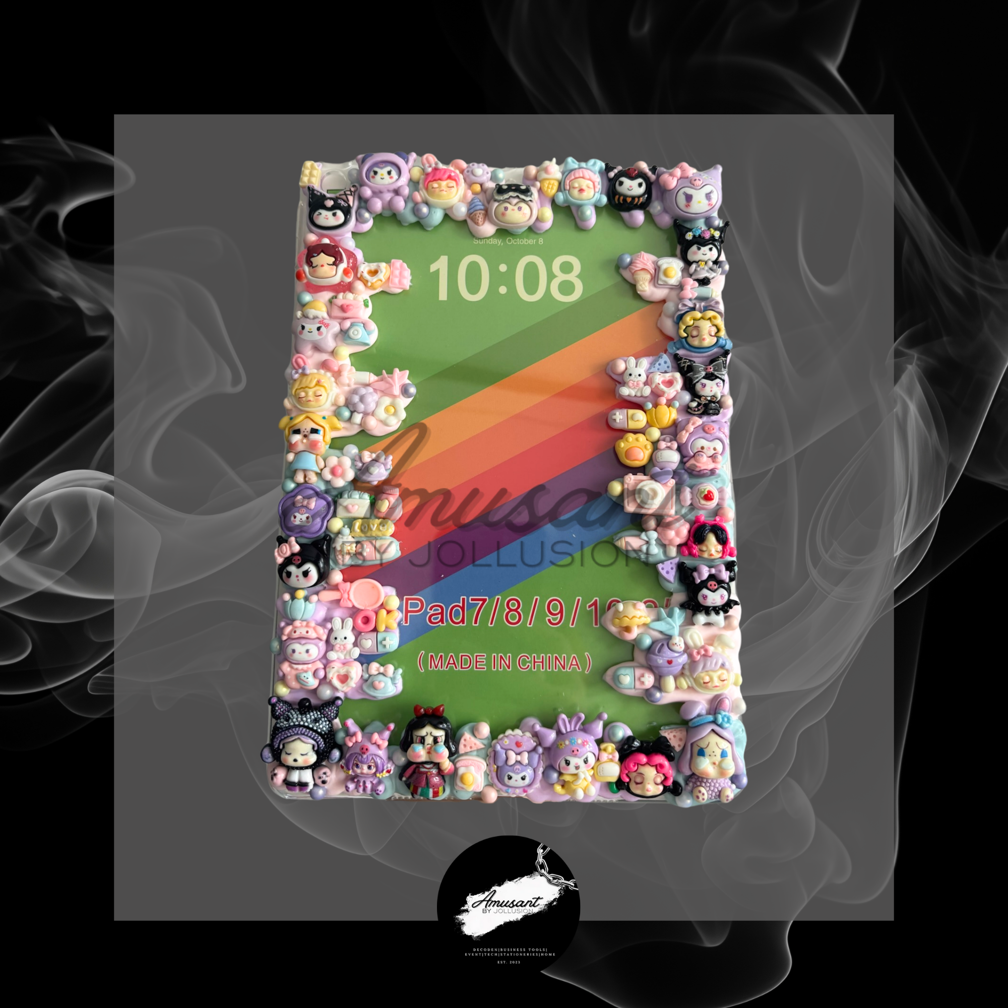 (With charms only) tablet covers