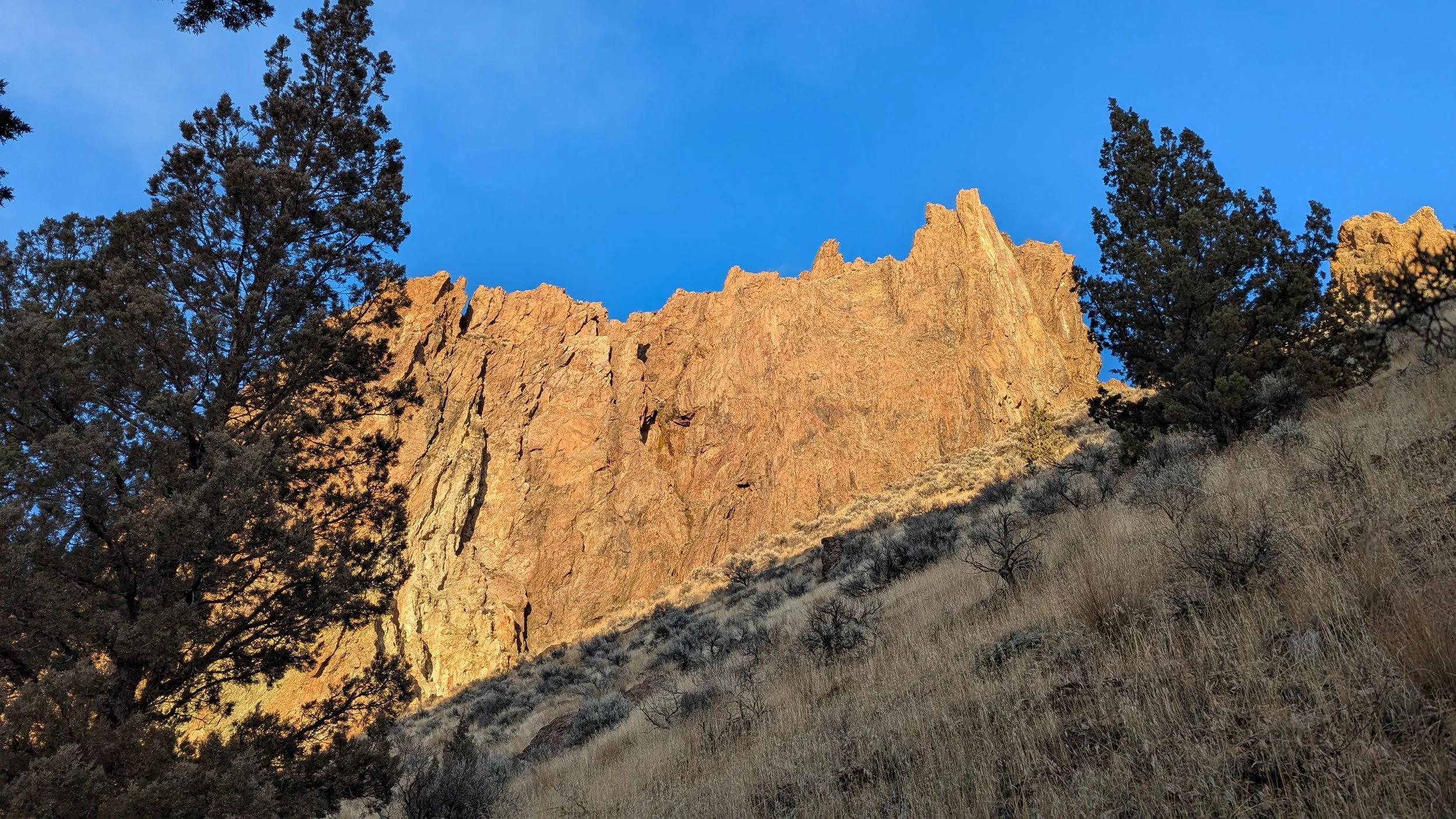 Smith Rock State Park in December. Oregon. Photo by Tamara Staton
