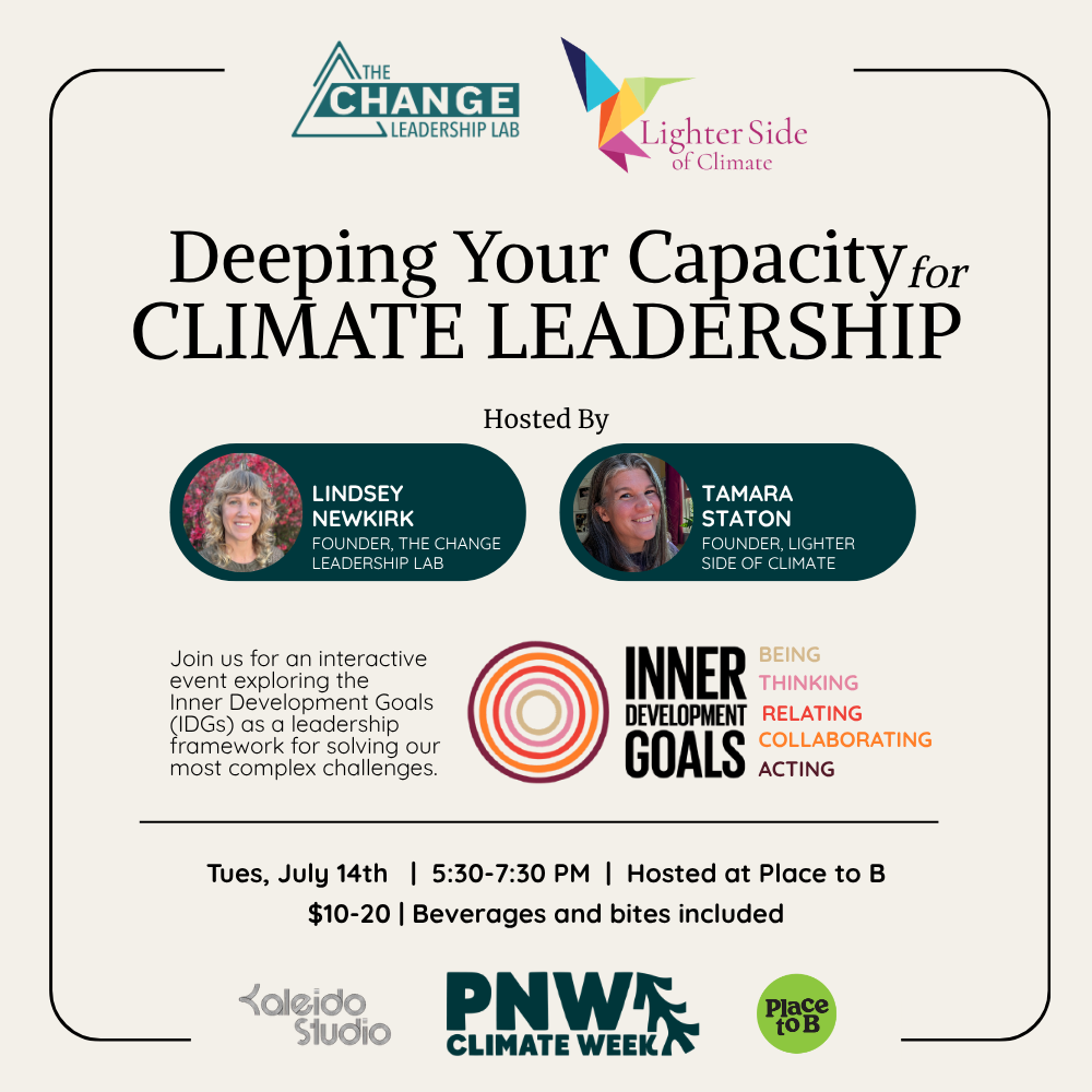 Deepening Capacity for Climate Leadership