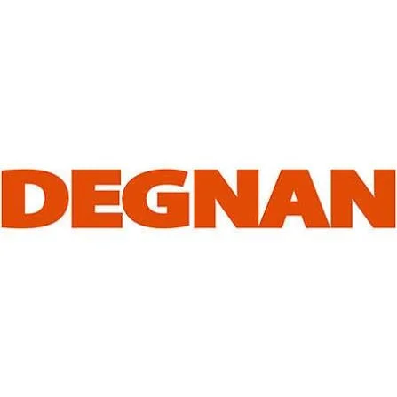 Dignan logo with bold orange text on a white background