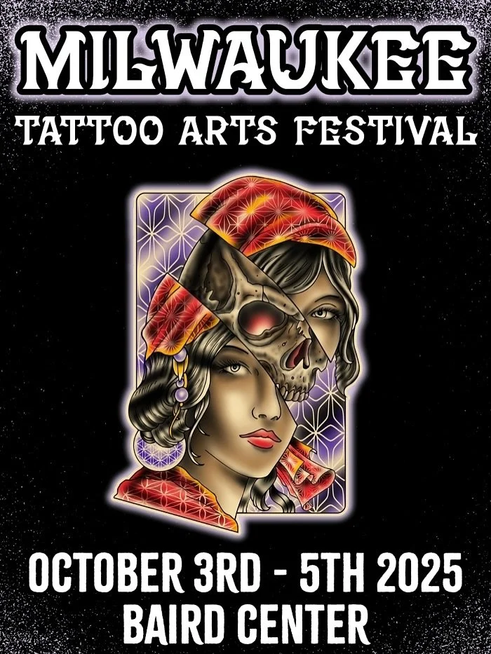 Hey everyone!
Me and @julioavila7 from @cornerstonetattoo will be boothing at the Milwaukee @villainarts tattoo festival this weekend! 
We both have availability!
Come swing by get some ink and have some fun!
Located at the @bairdcenter 
We will be i