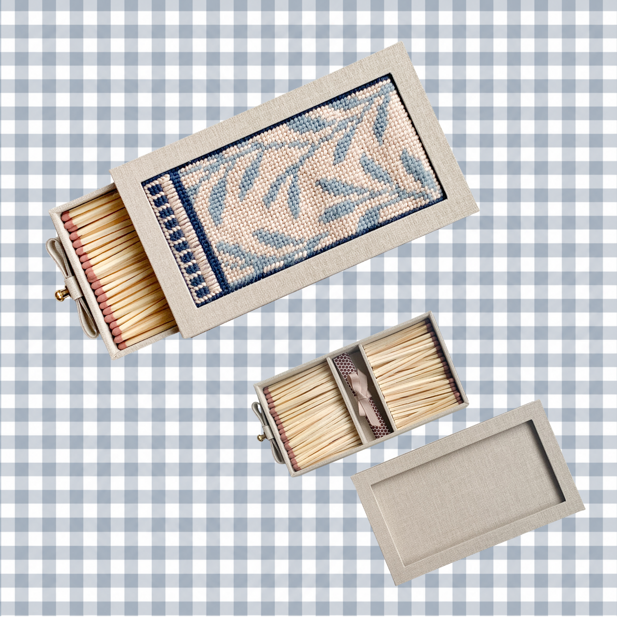 NDLPT Cartonnage Matchbox with a 2.5x5" frame