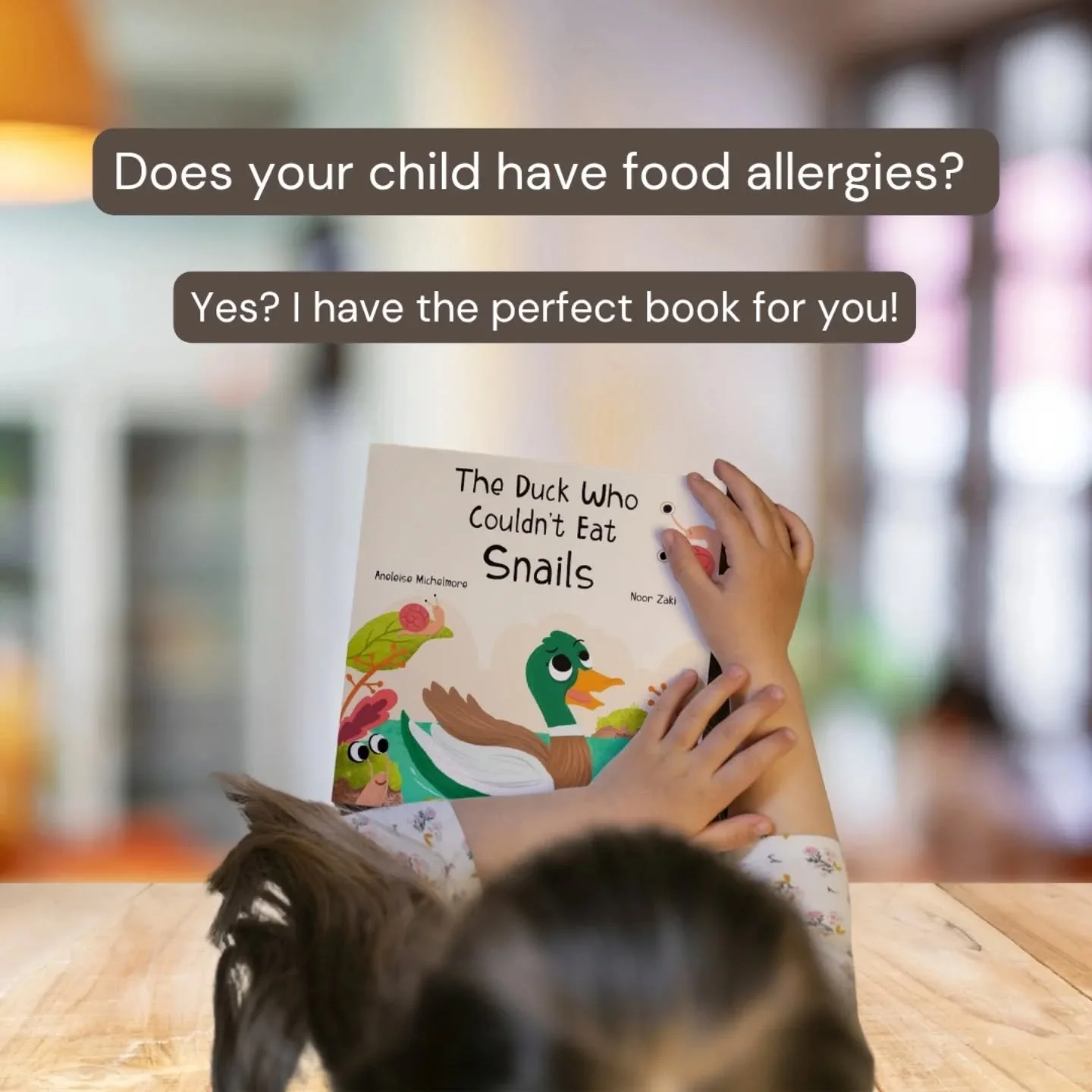 Does your young child have food allergies? 

If the answer is yes, then I have the book for you! 

.

.

#foodallergies #childrensbooks #childrensbook #kidsbooks #allergymom #allergymum #allergymama #mumlife #mum #businessmum #allergies #allergylife 
