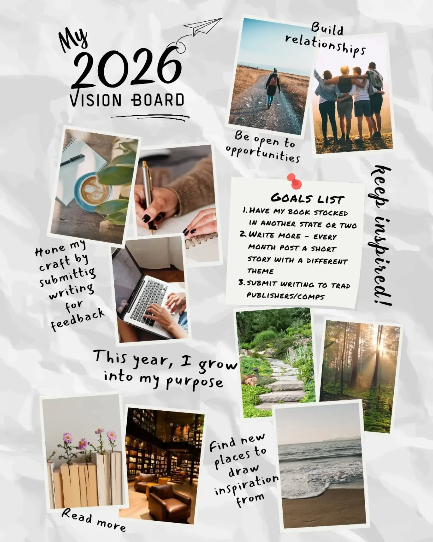 2026. It's going to be a good year ✨️

#goalsetting #goals #author #inspiration