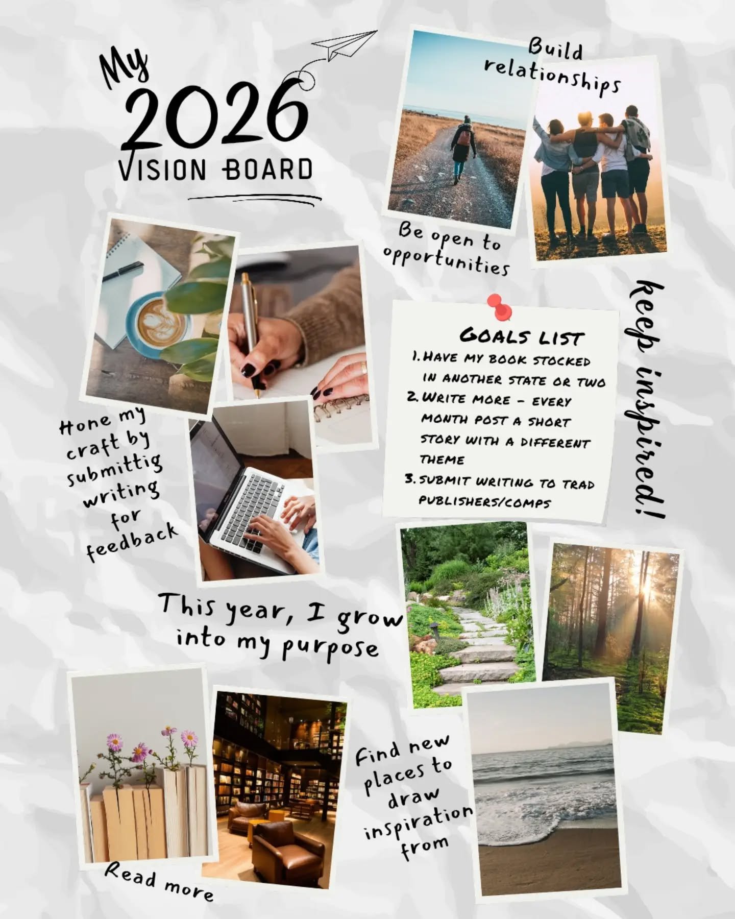 2026. It's going to be a good year ✨️

#goalsetting #goals #author #inspiration