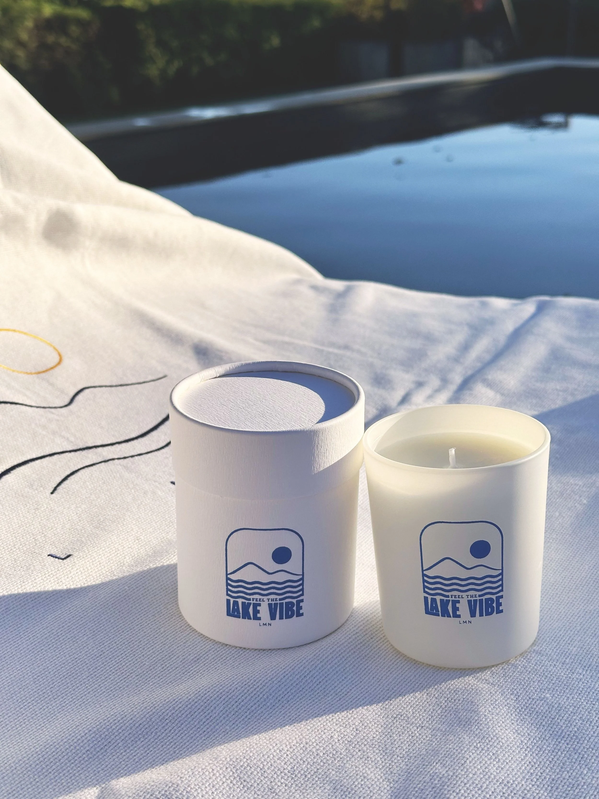 Bougie extérieure senteur citronnelle