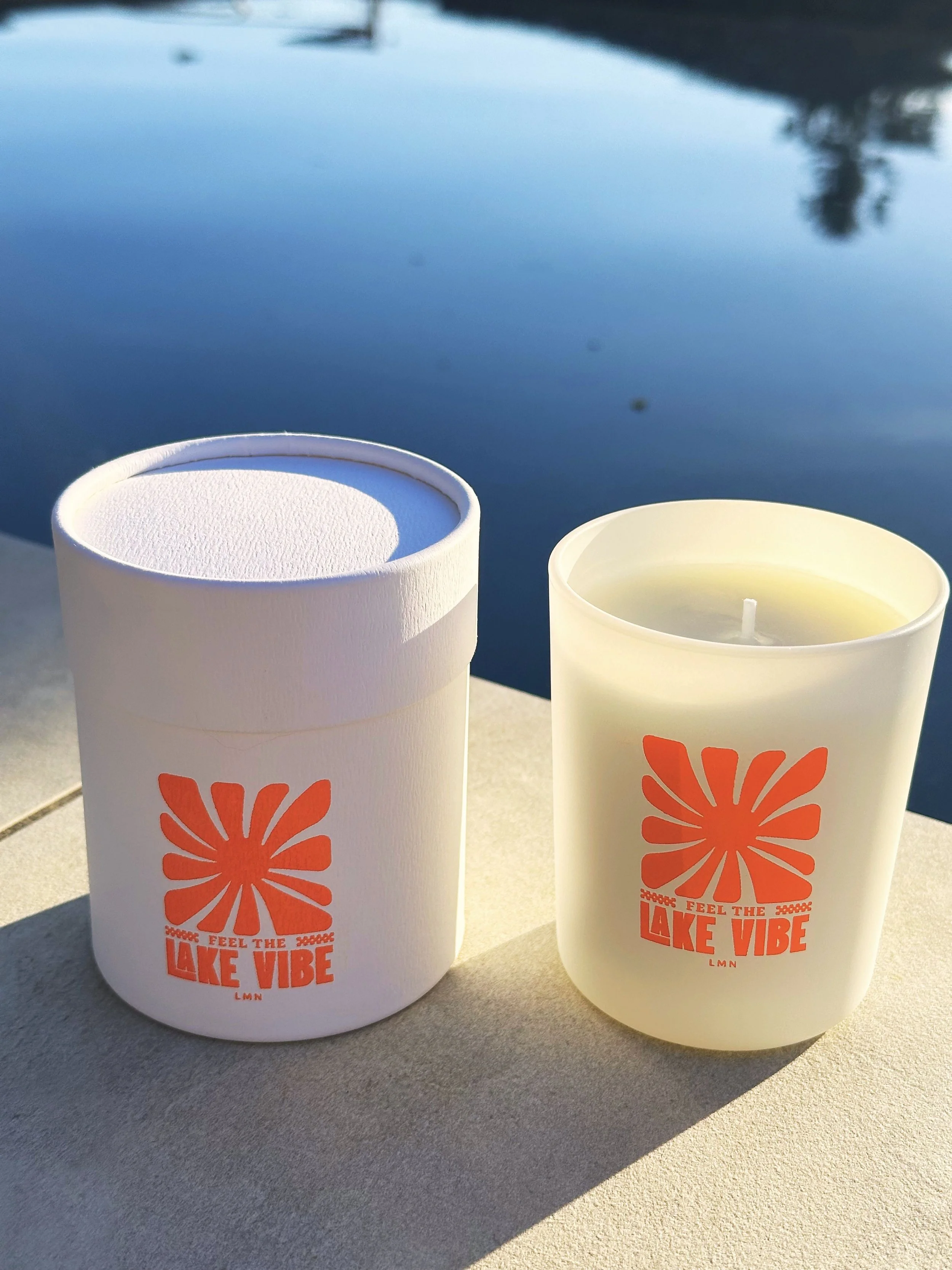 Bougie intérieure senteur monoï