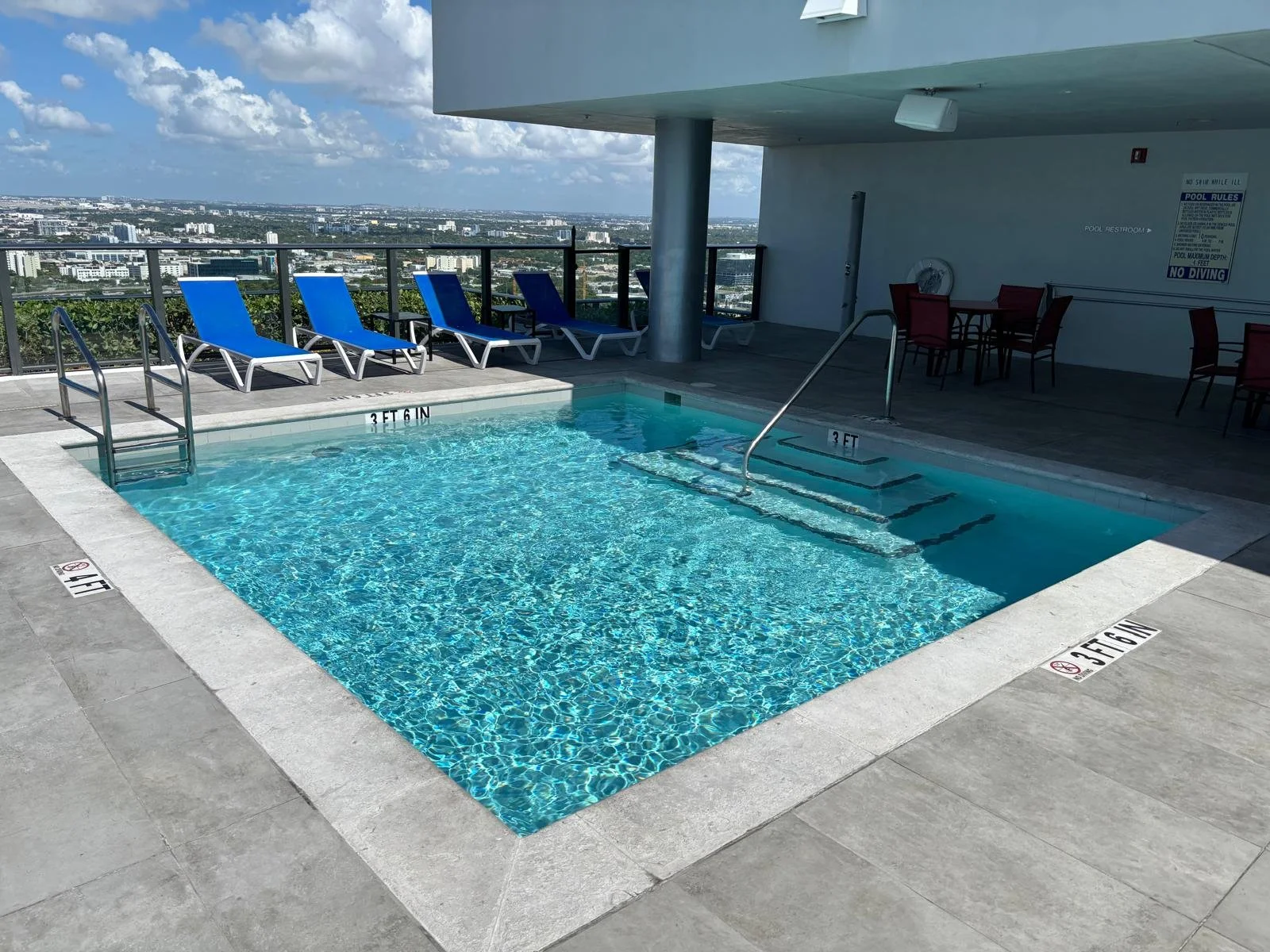 Professional pool maintenance by Lux Pools in Miami-Dade County