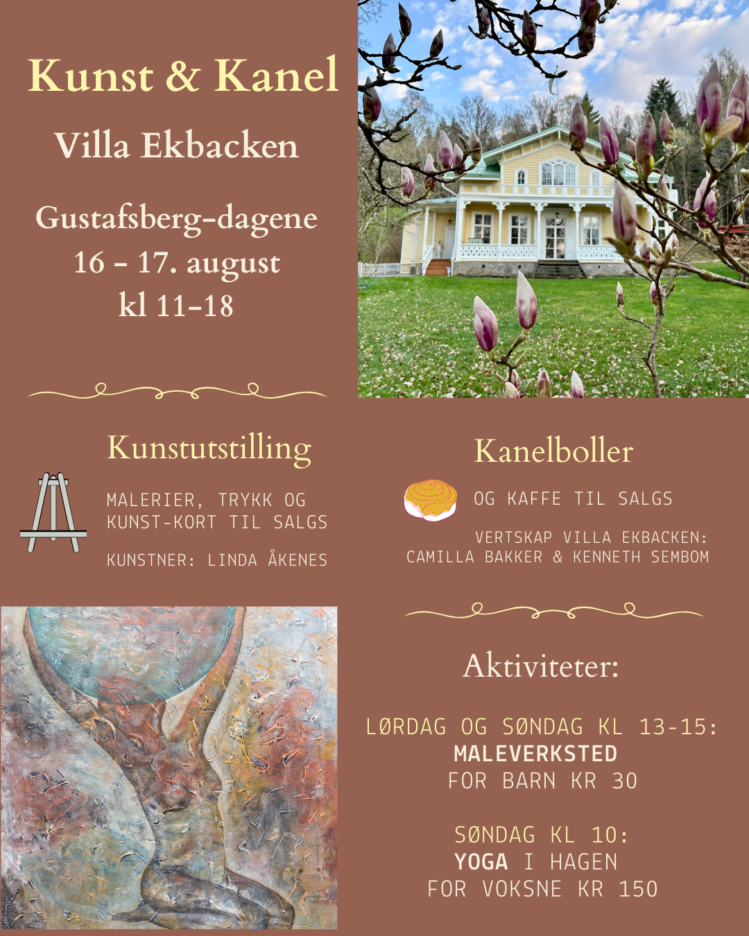 Kunst & Kanel + Yoga