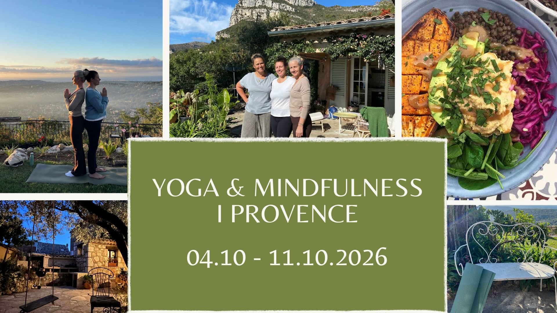 Yoga & Mindfulness i Provence Oktober 2026