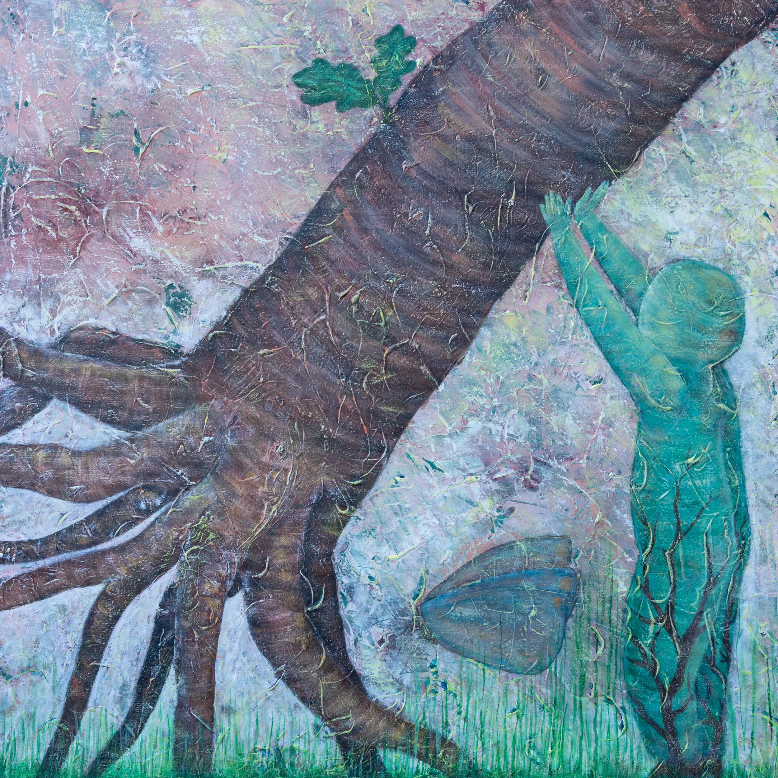 Min natur 60x60 cm
Akryl på lerret. 5000kr 