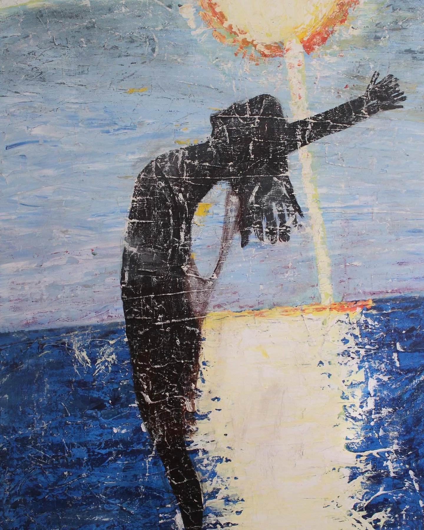 Fri 50x70 cm
Akryl på lerret Solgt