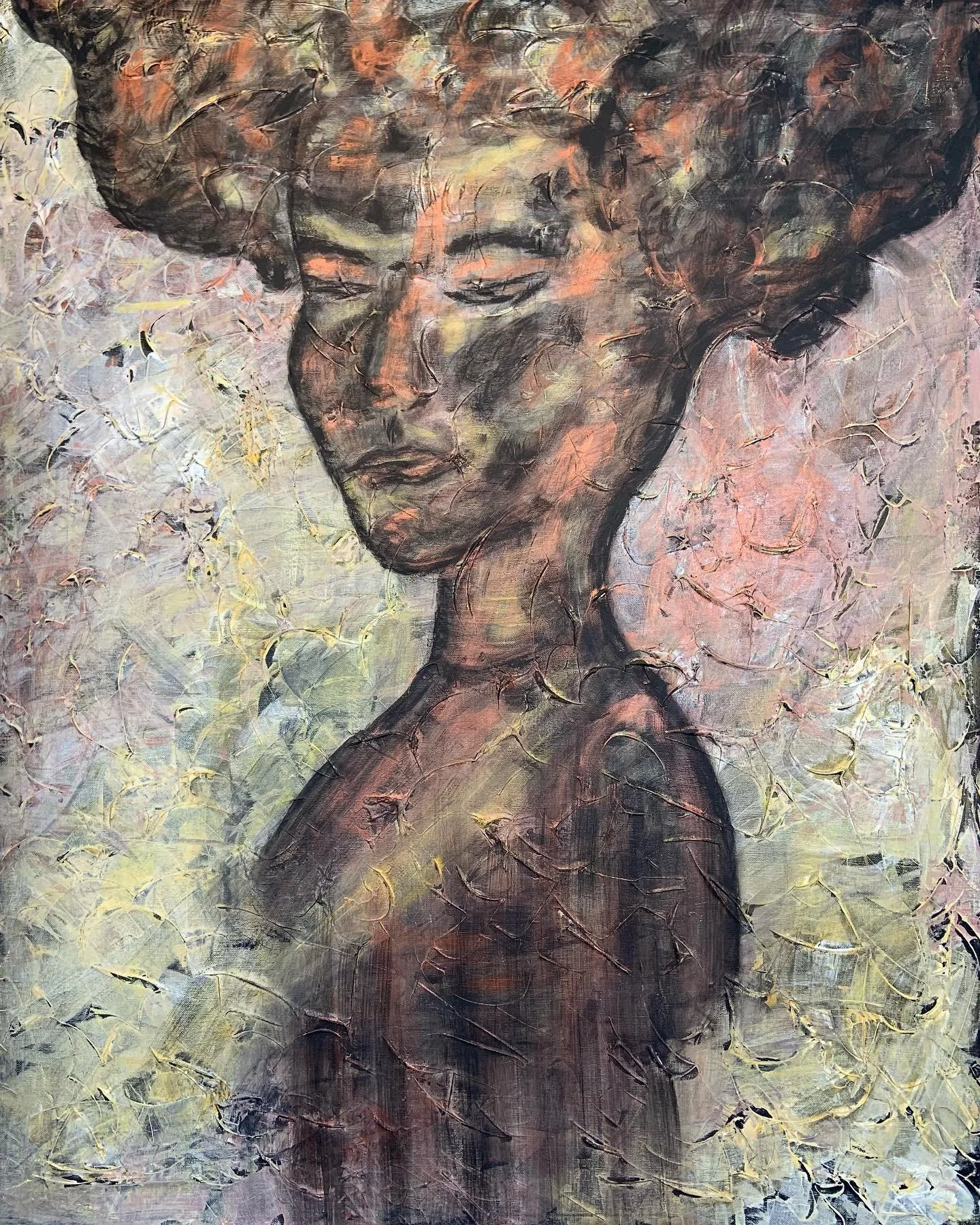 U.T 80x100cm
Akryl på lerret Solgt