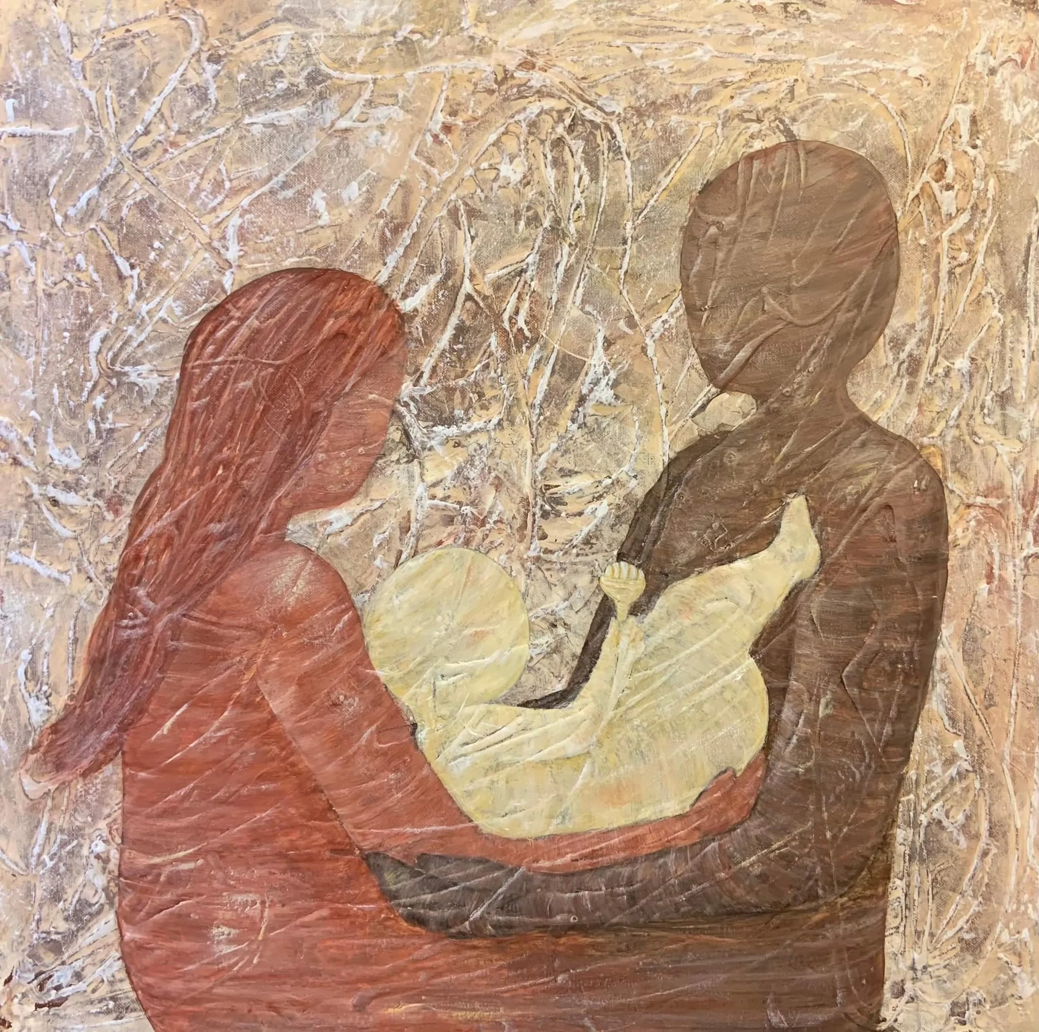 UT 60x60 cm
Akryl på lerret. 4000kr