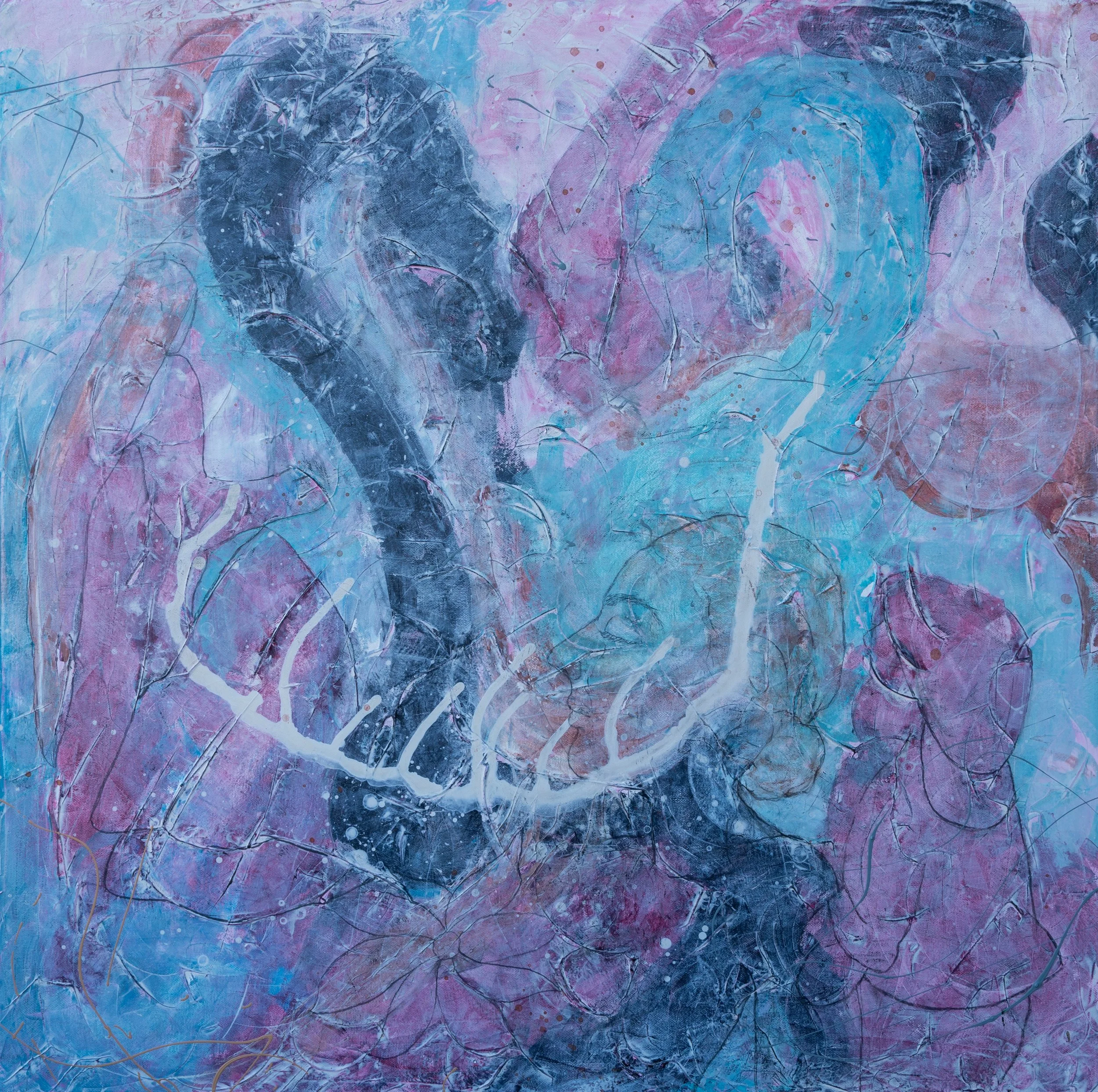 Kundalini 80x80 cm
Akryl på lerret. 7000kr 