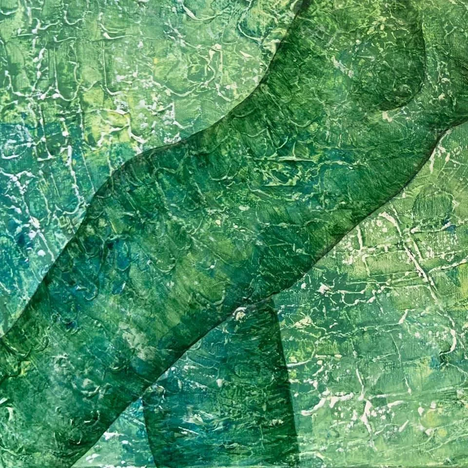 60x60cm
Akryl på lerret Solgt