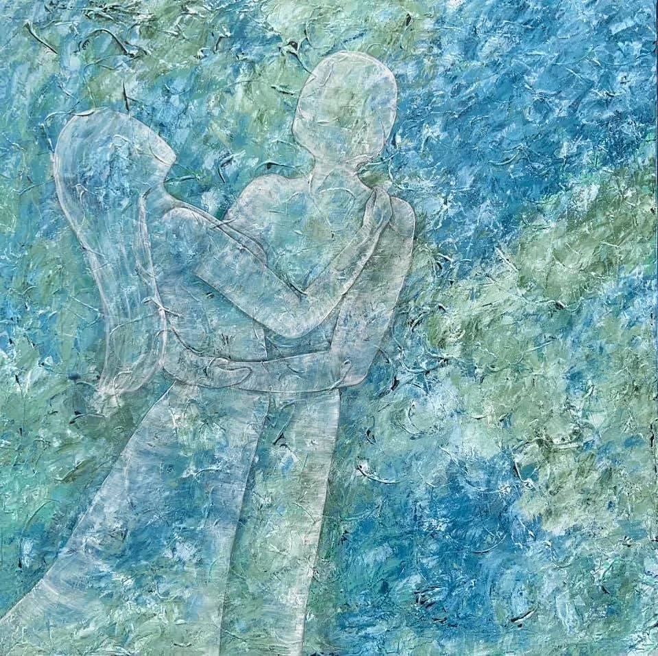 U.T 90x90cm
Akryl på lerret Solgt