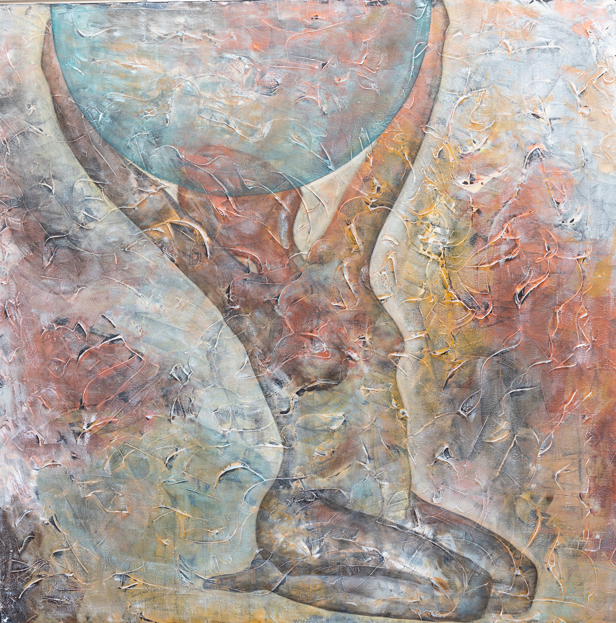 Gudinnen Giclèe trykk str 60x60 cm 3000kr