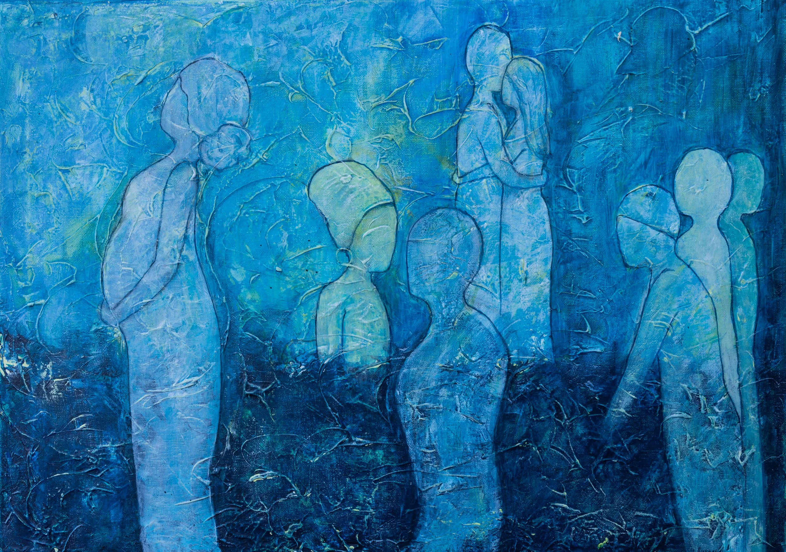 UT 50x70 cm
Akryl på lerret. 3000kr 