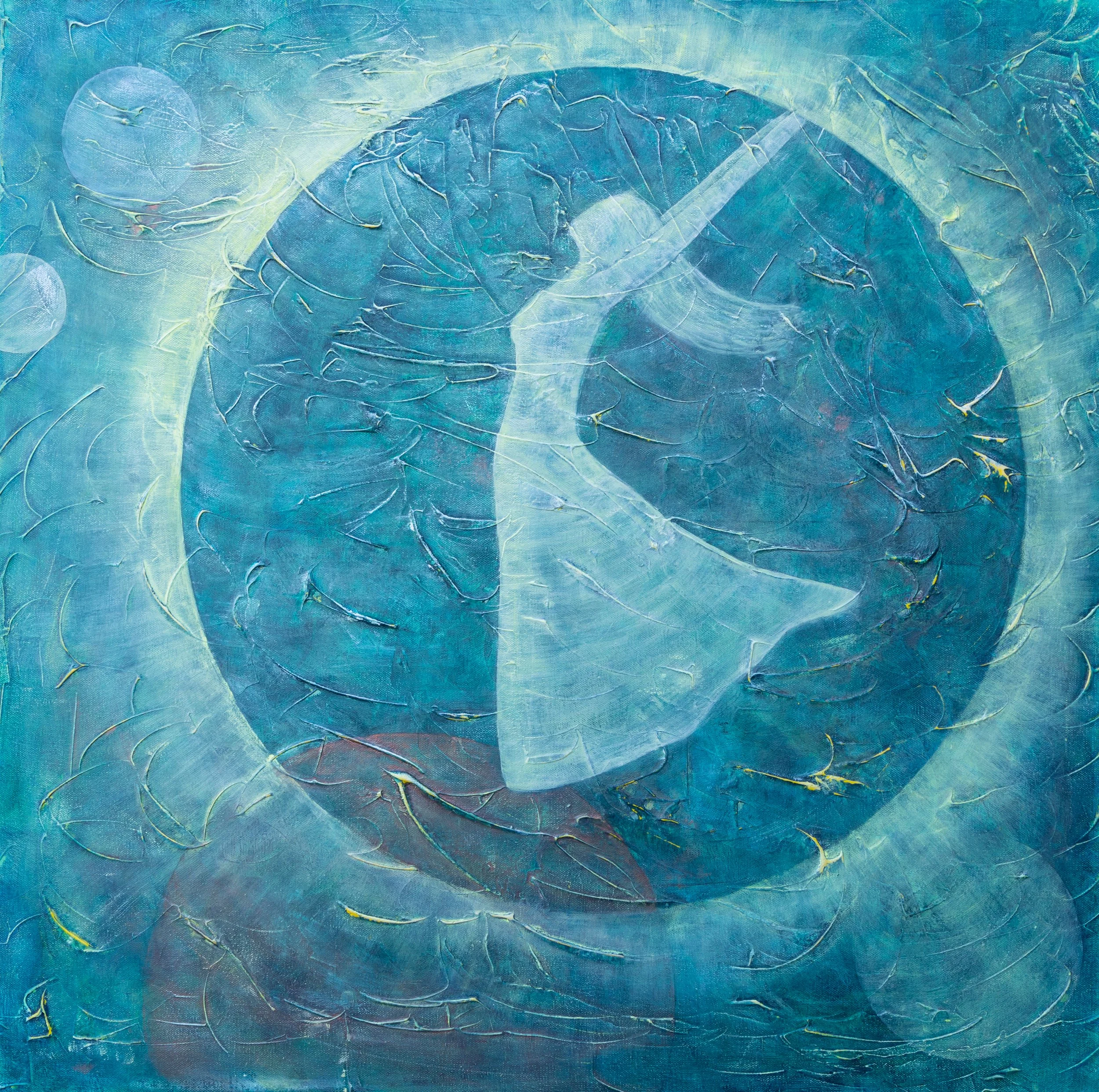 Sannhet 80x80 cm
Akryl på lerret. 7000kr 