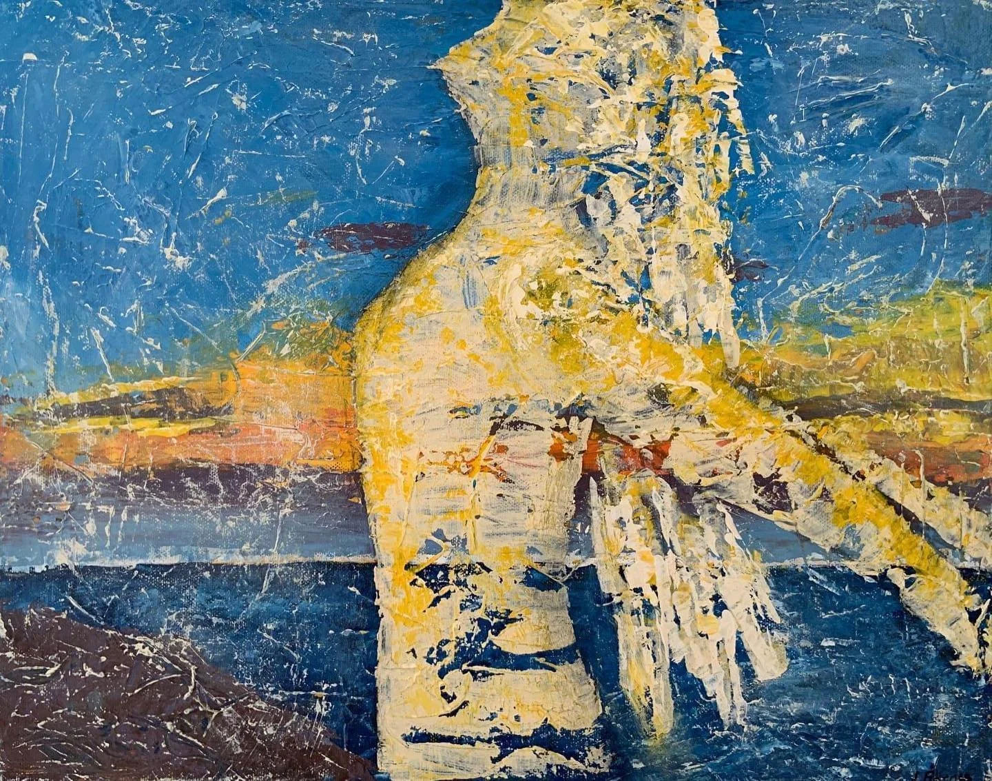 Kraft 50x60
Akryl på lerret  Solgt