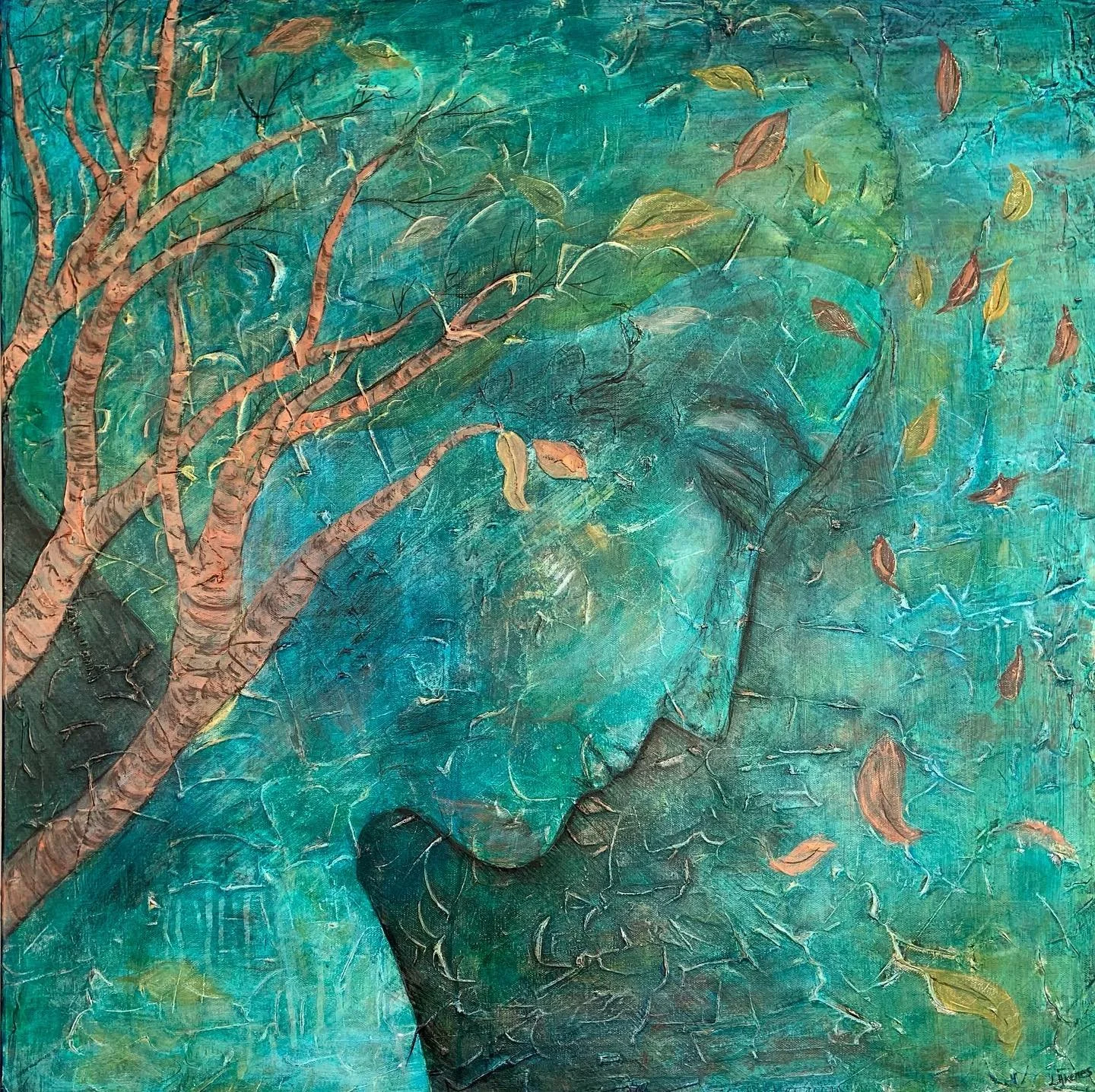 Harmoni 80x80
Akryl på lerret 7500kr Solgt