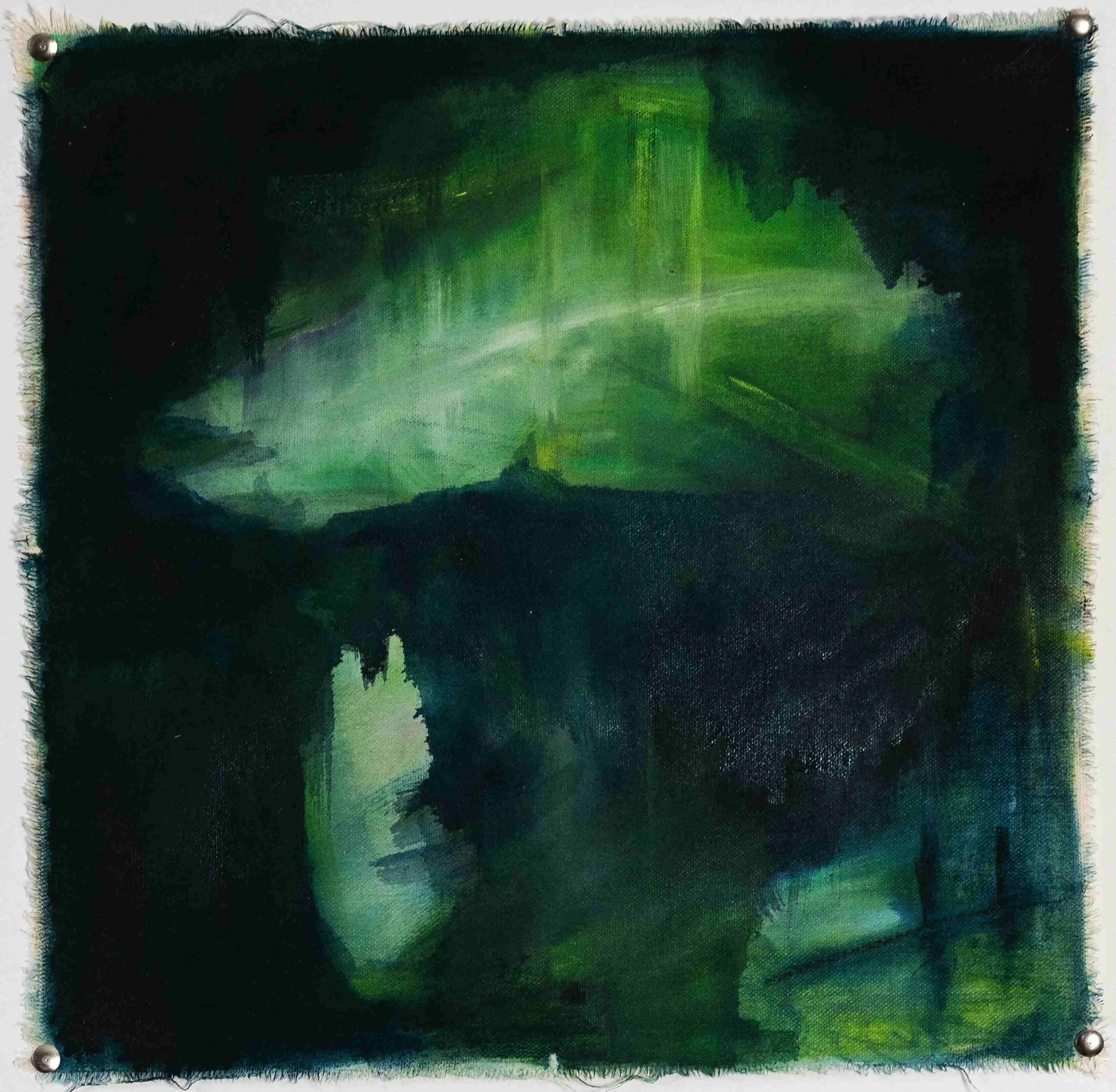Weil ich doch jetzt malen kann,
Öl auf Leinwand,
35cm x 35cm,
2024