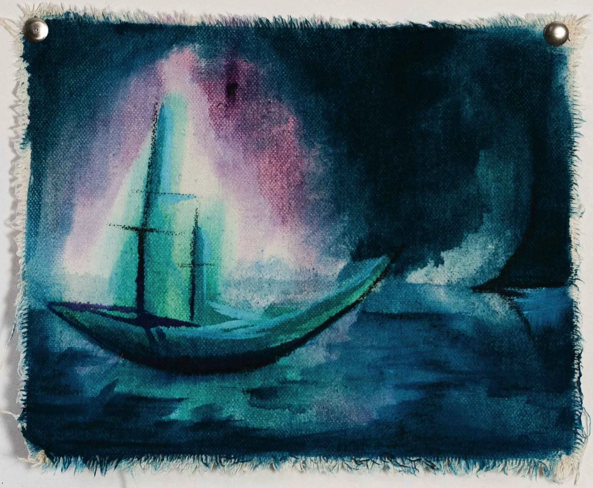 Ohne Titel,
Öl auf Leinwand,
17cm x 21cm,
2024