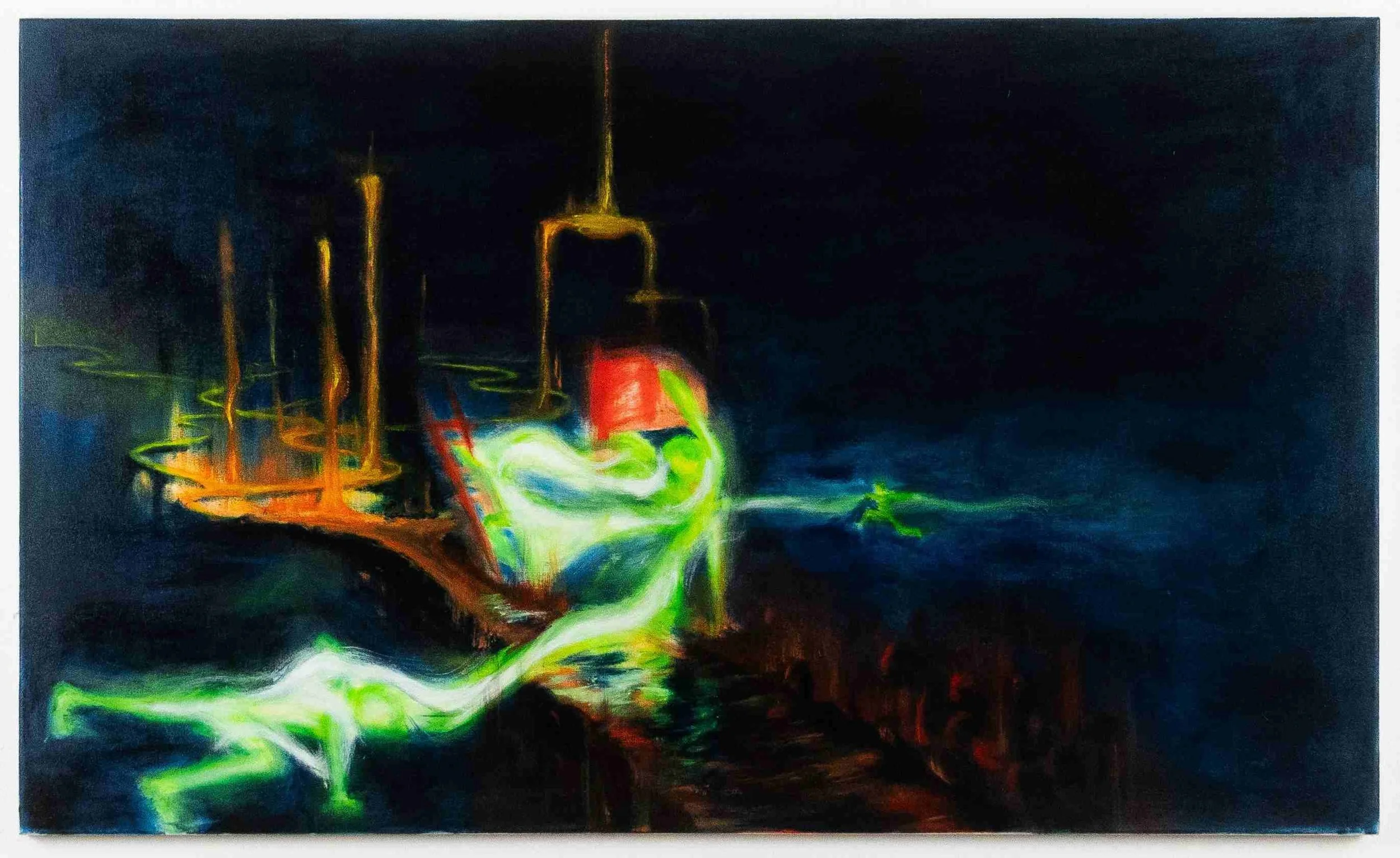 Zu-Fall 3,
Öl auf Leinwand,
100cm x 60cm,
2023