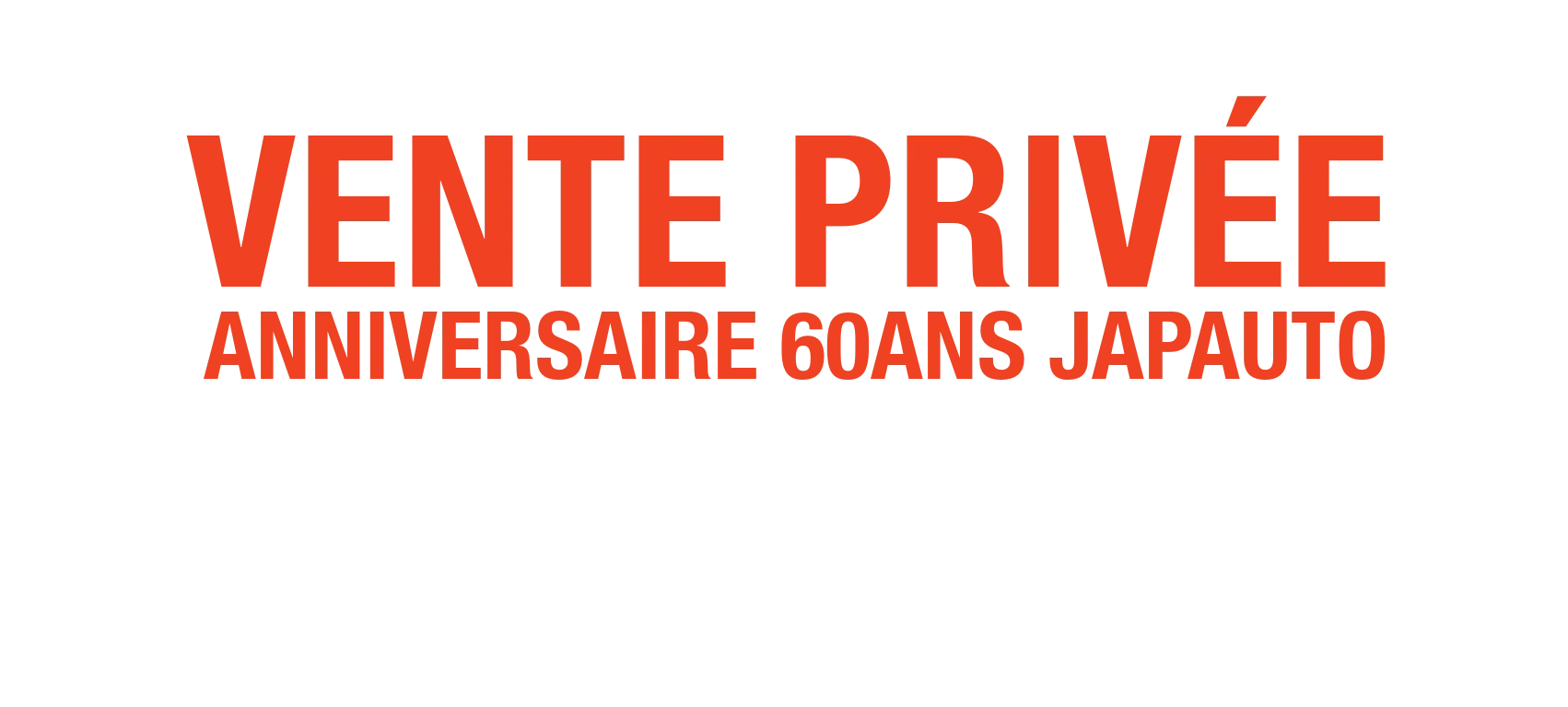 Carton d'invitation à la Vente Privée Motos et Scooters Honda à Paris chez Japauto les 11 et 12 septembre 2026