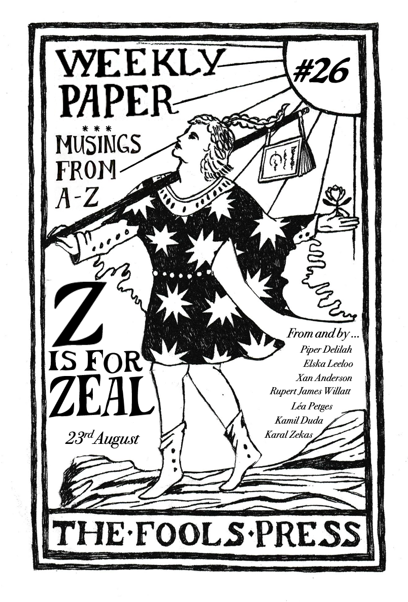 Z is for Zeal #26