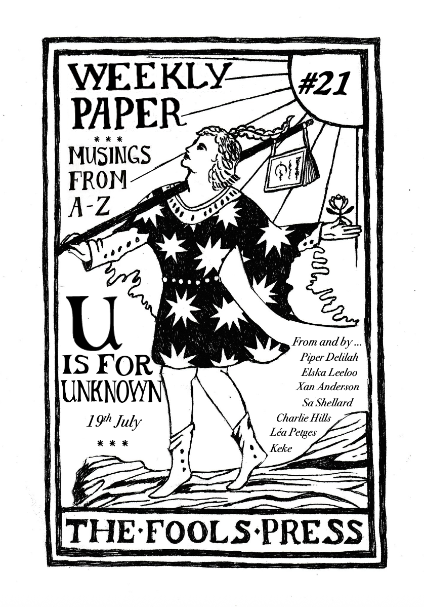 U is for Unknown #21