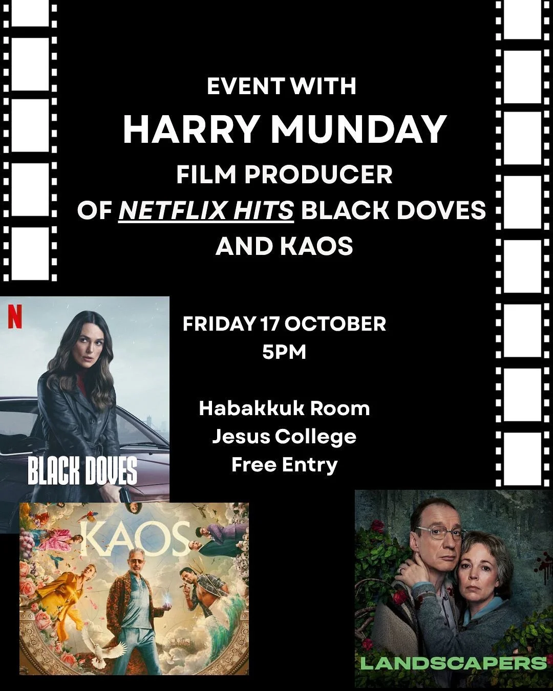 Producer of Netflix Hits: Harry Munday