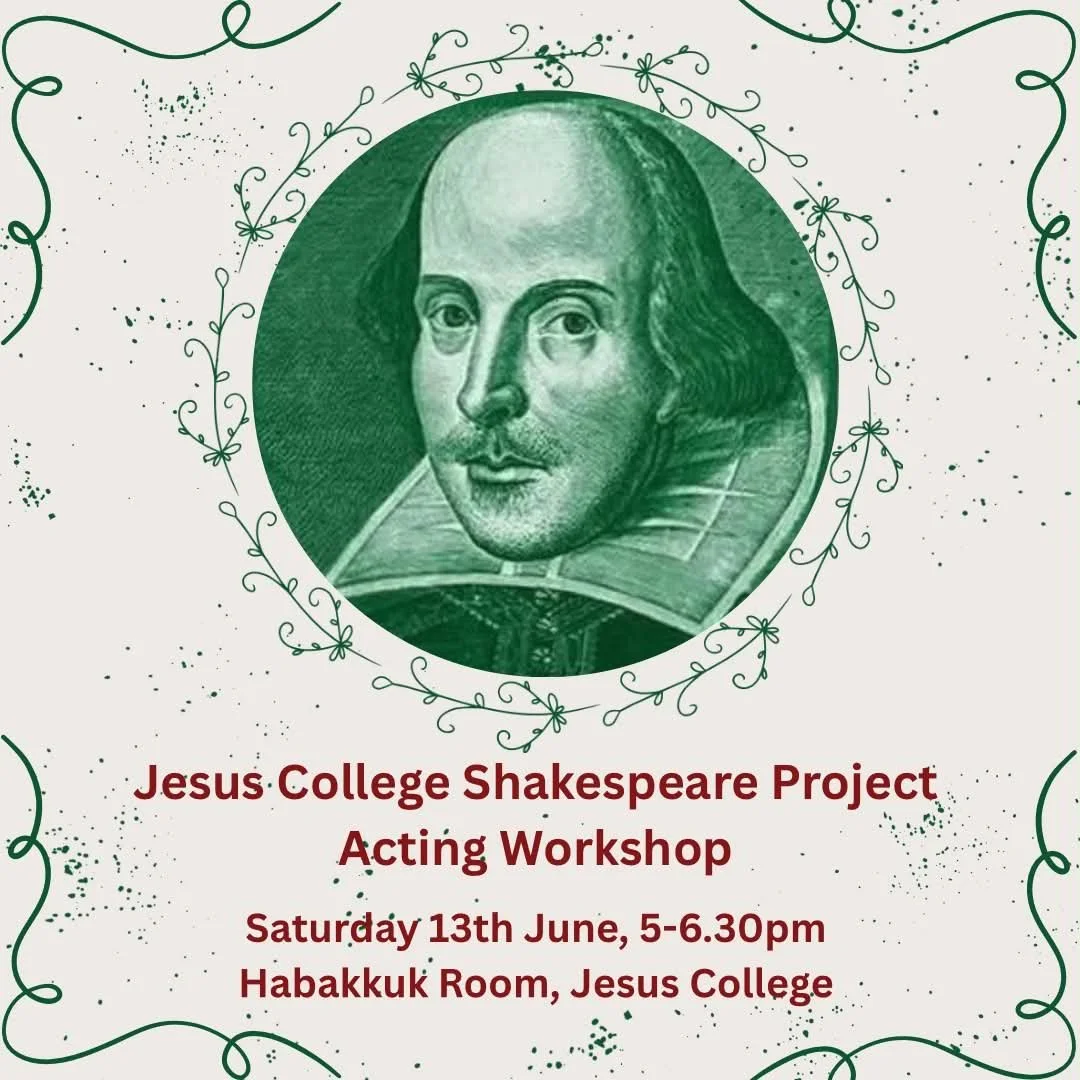 JCSP x Shakespeare Society Acting Workshop