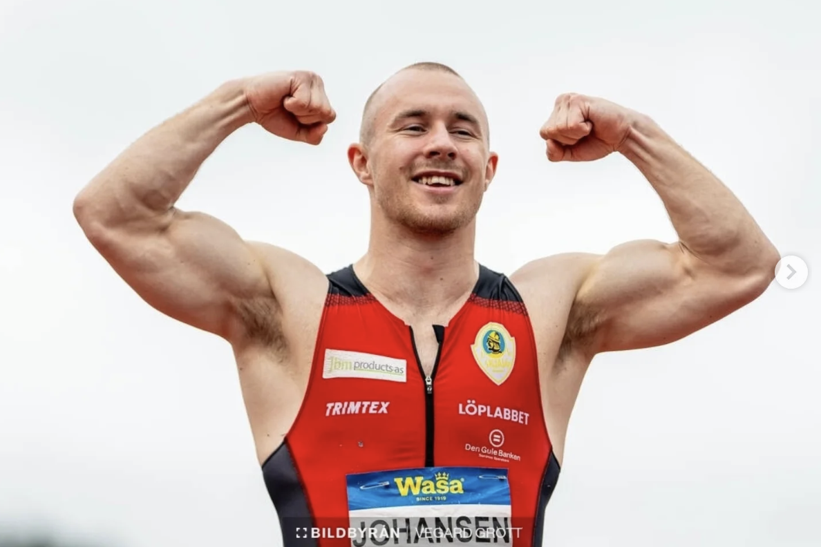 Tre Skjalgutøvere på Bislett Games