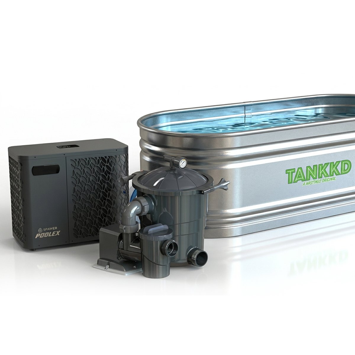 The OVAL POOLEX Cooler / Heater Package