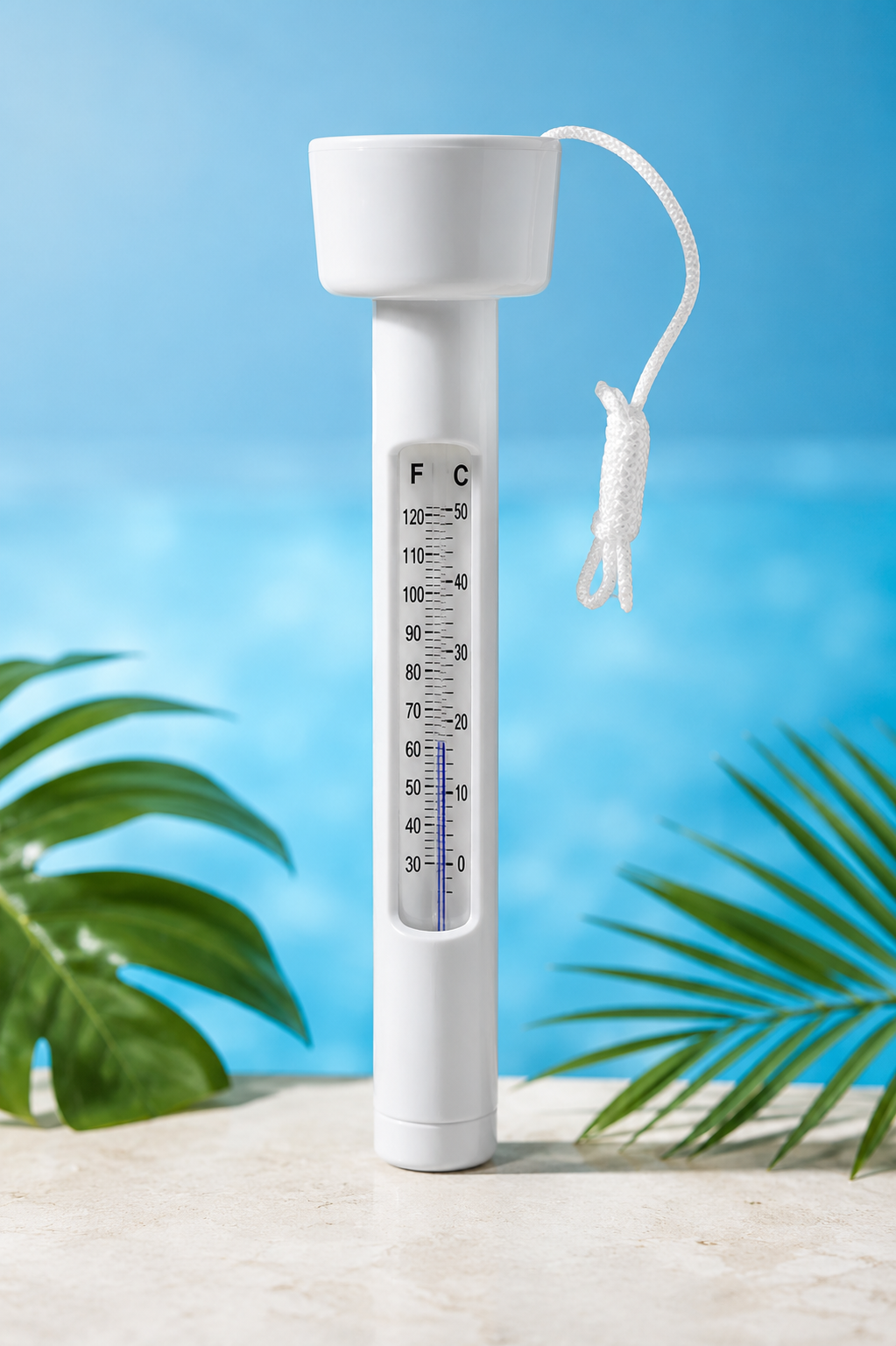 Pool thermometer - White
