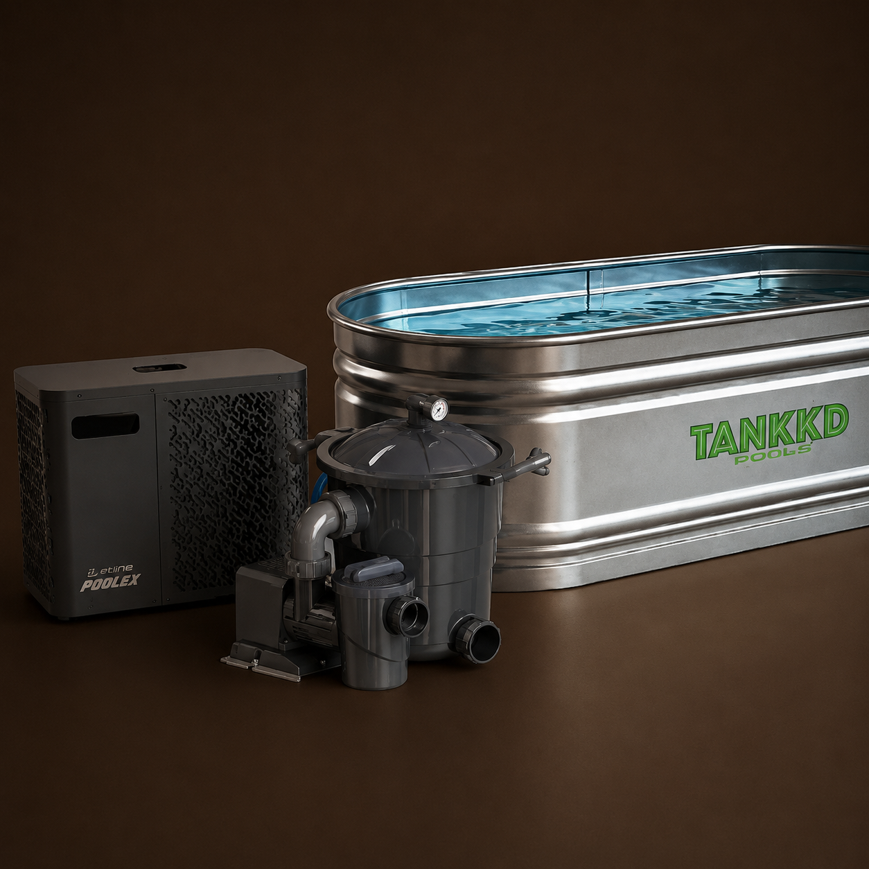 SOAK - Complete temperature-controlled hot tub package.