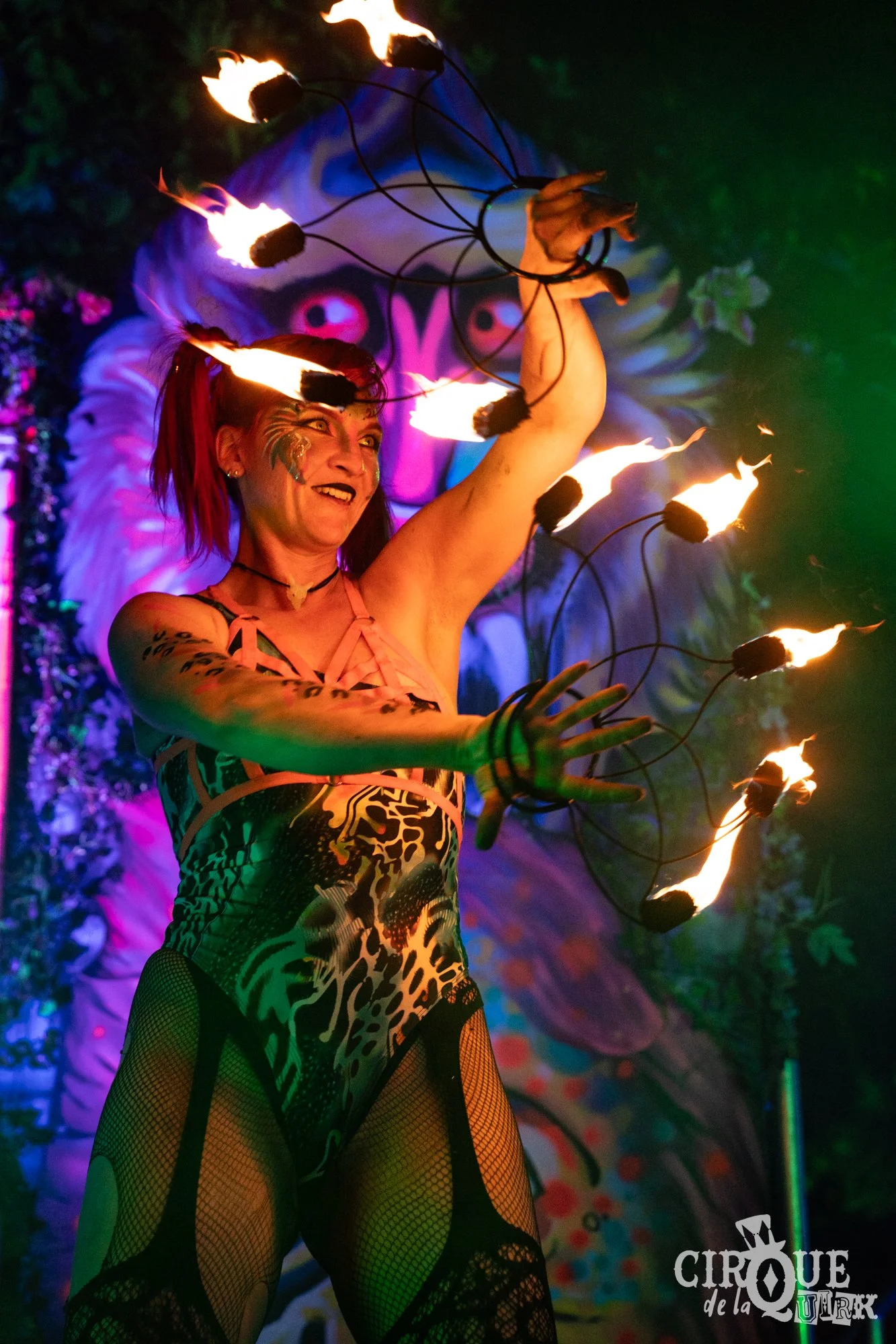 Cirque de la Quirk at the Isle of Wight Festival