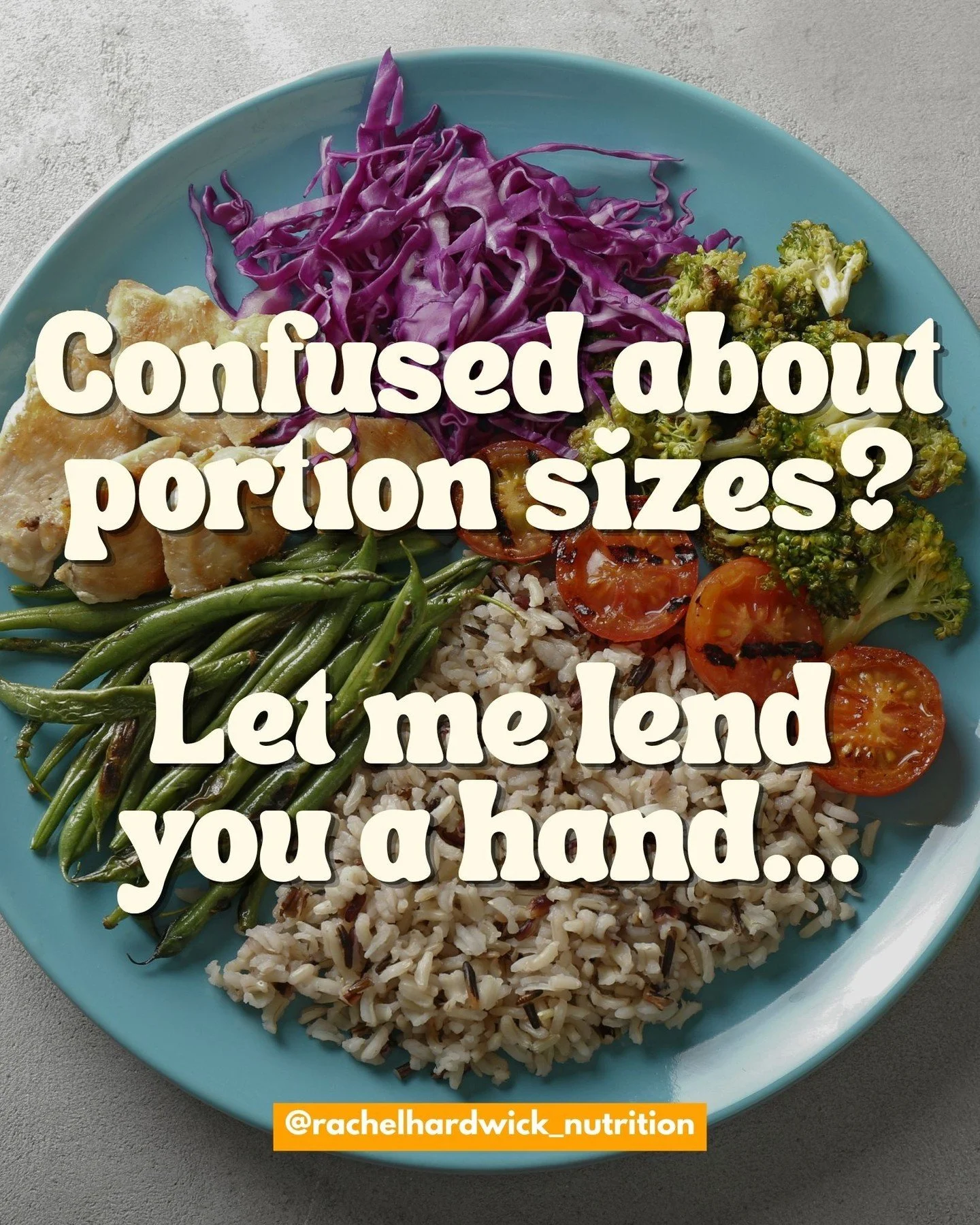 Your hand is a portion guide that travels with you - no scales, no apps, no measuring cups needed. 🖐️

One thing to remember: it's a starting point, not a rule. Your hands scale with your body, which is exactly why this method works better than gene