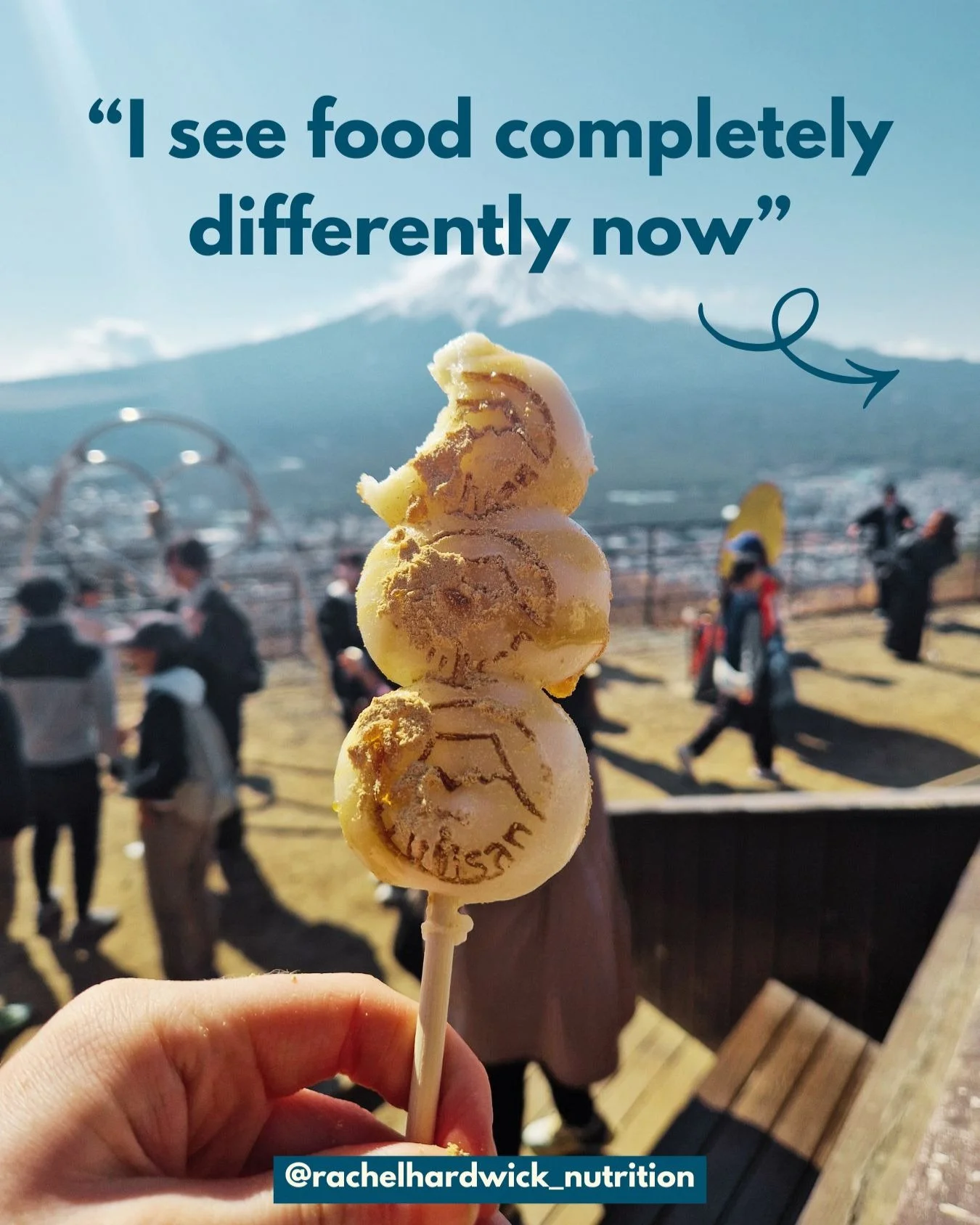 Sometimes it takes someone else to come in and shake things up for you.

When you've been stuck in the cycle of crash diets for years, constantly plagued by food noise, it's hard to see the woods for the trees.

"Don't eat that."
"This